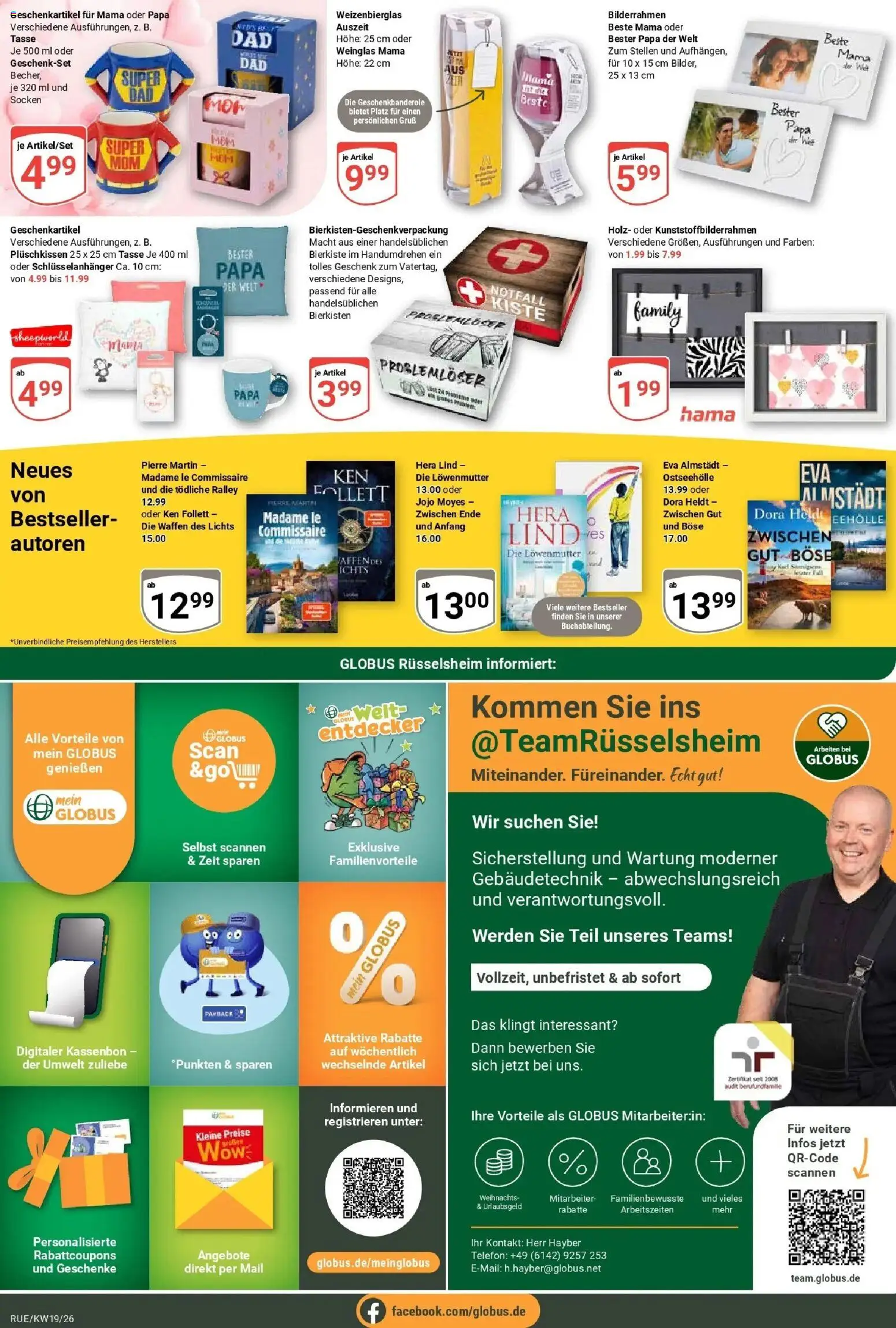 Globus Prospekt Rüsselsheim	 – gültig ab 04.05.2026 | Seite: 20 | Produkte: Socken, Bilderrahmen
