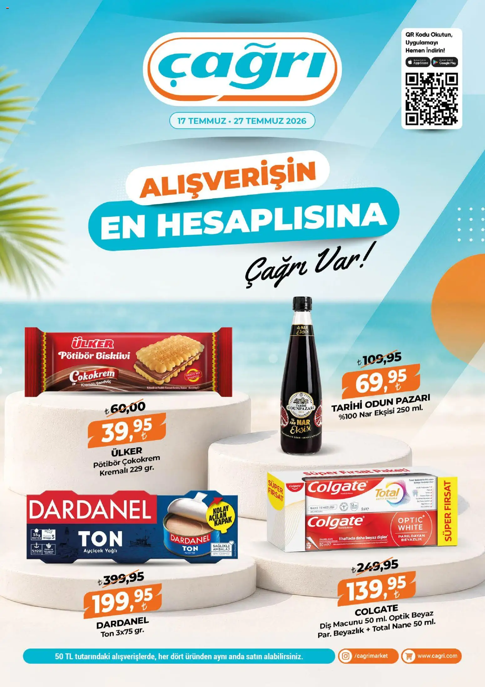 🛍️ Çağrı Market Katalog, 17 Temmuz 2026 itibariyle » Özel fırsatları keşfedin ve bugün tasarruf edin! 💰