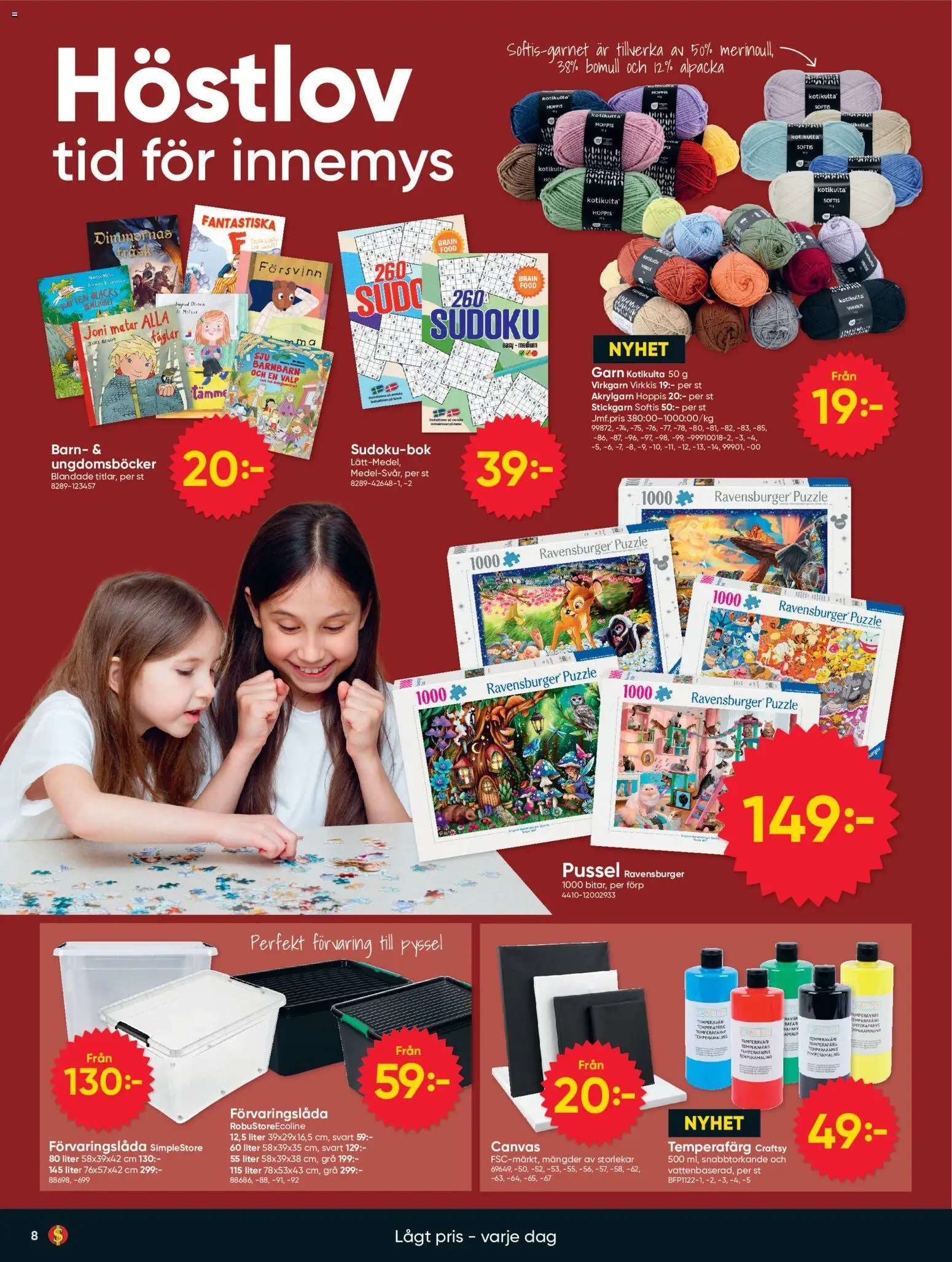Dollar Store reklamblad aktuell från 19/10/2026 | Sida: 8