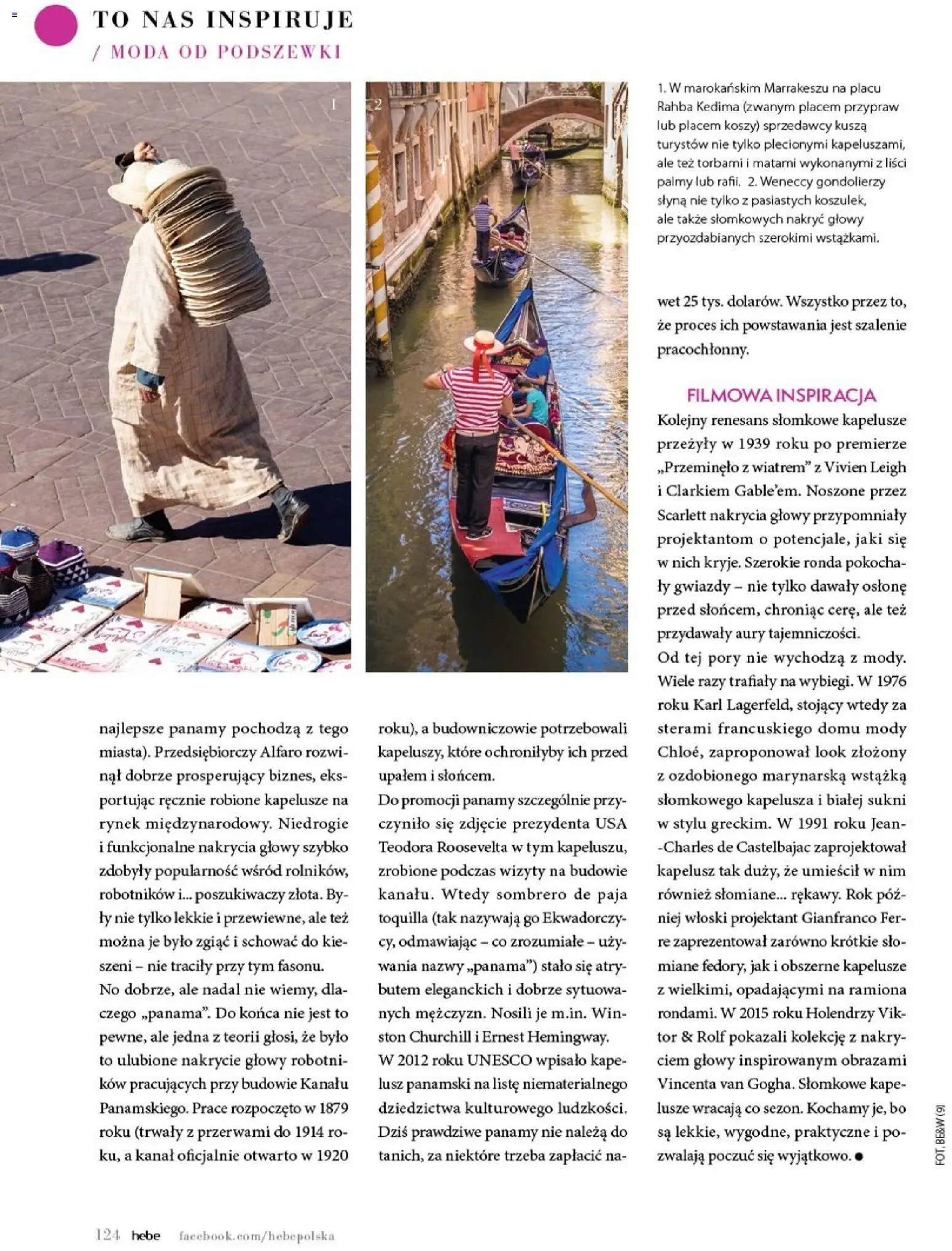 Hebe gazetka - Magazyn od 01.07.2026 | Strona: 124 | Produkty: Kapelusz
