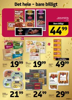 Løvbjerg - Tilbudsavis uge 32 gyldig fra 31/07/2026 | Side: 15 | Produkter: Pølser, Gorgonzola, Spareribs, Grill