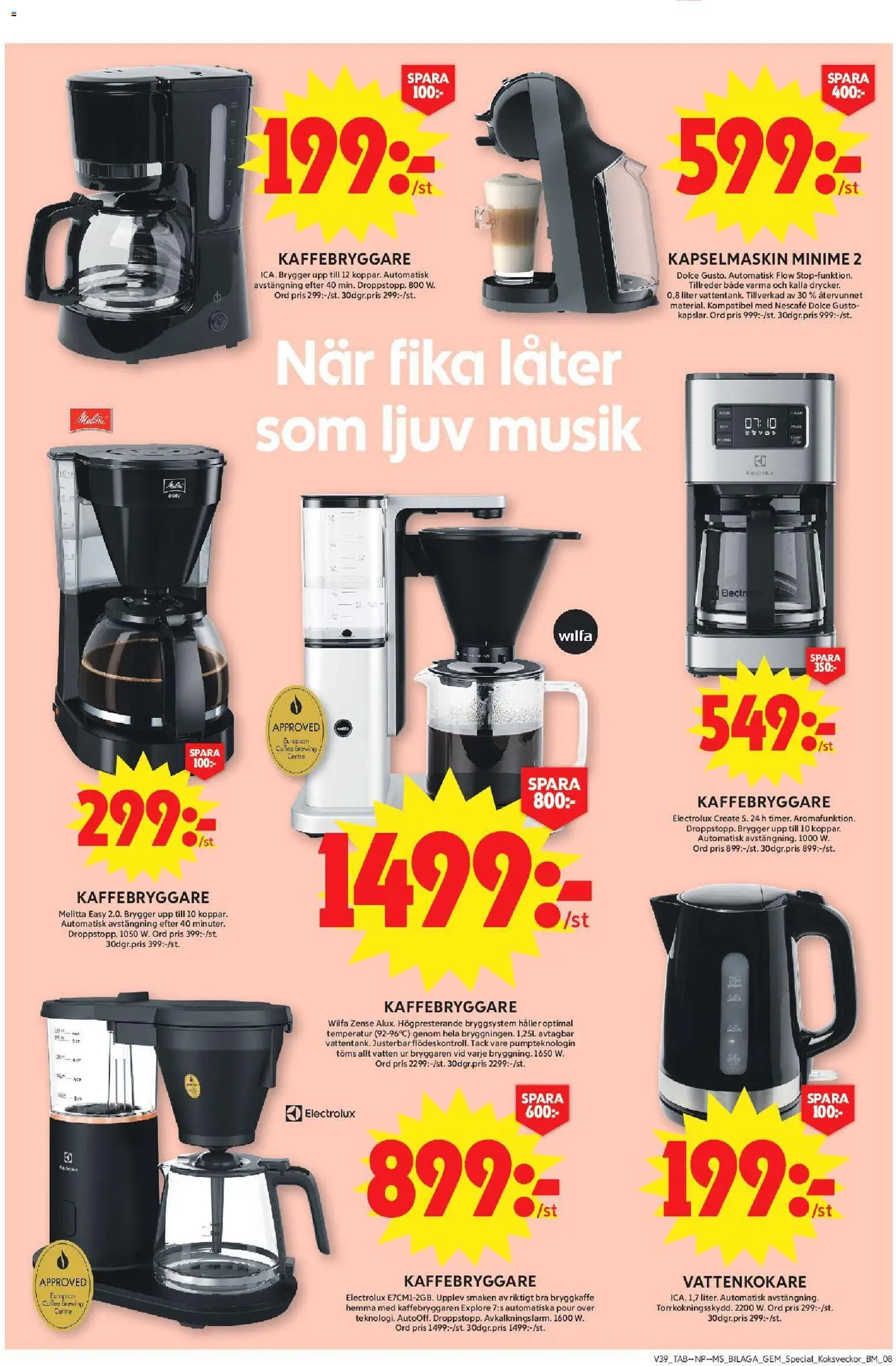 ICA Maxi reklamblad aktuell från 21/09/2026 | Sida: 28