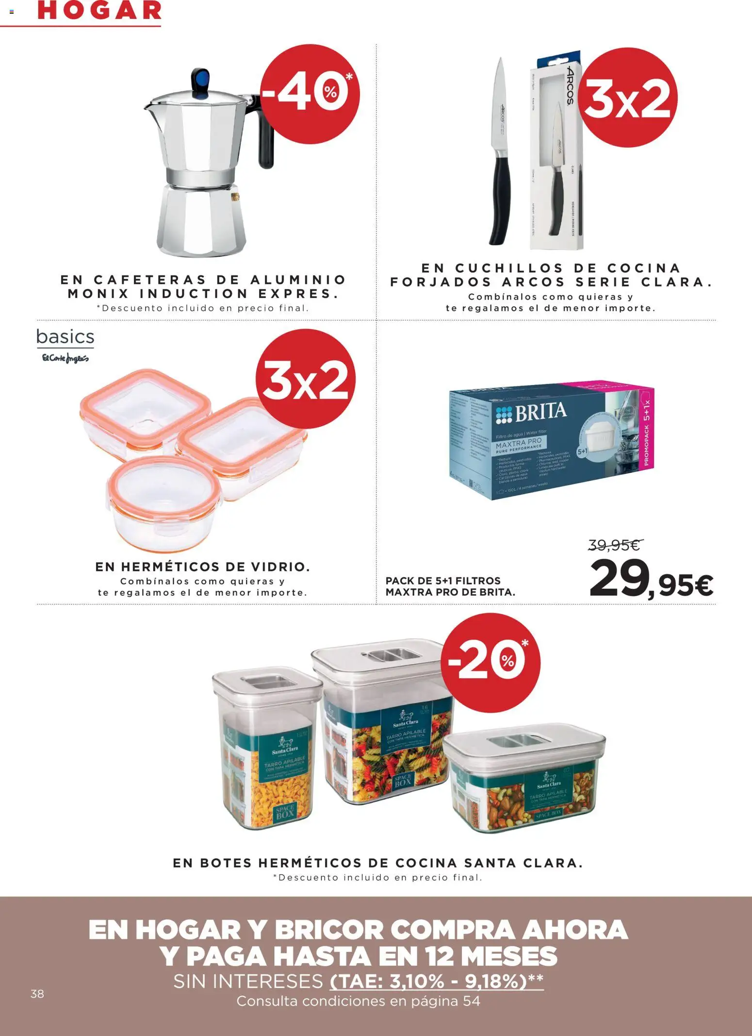 Hipercor catálogo │ válido desde el 06.05.2026 | Página: 38 | Productos: Té, Cocina
