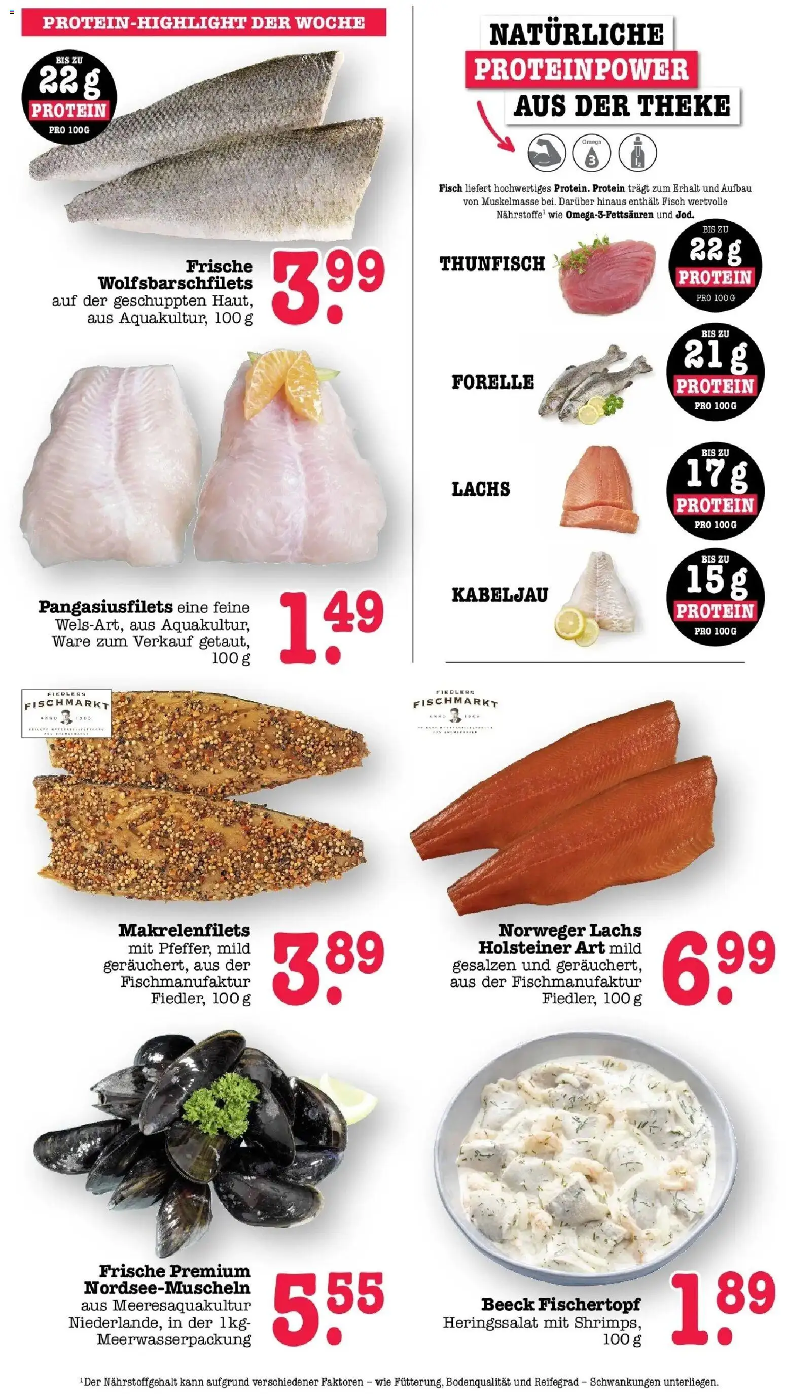 Edeka Prospekt Offenbach (ab 24.08.2026) » Angebote Online | Seite: 18 | Produkte: Theke, Thunfisch, Fisch, Lachs