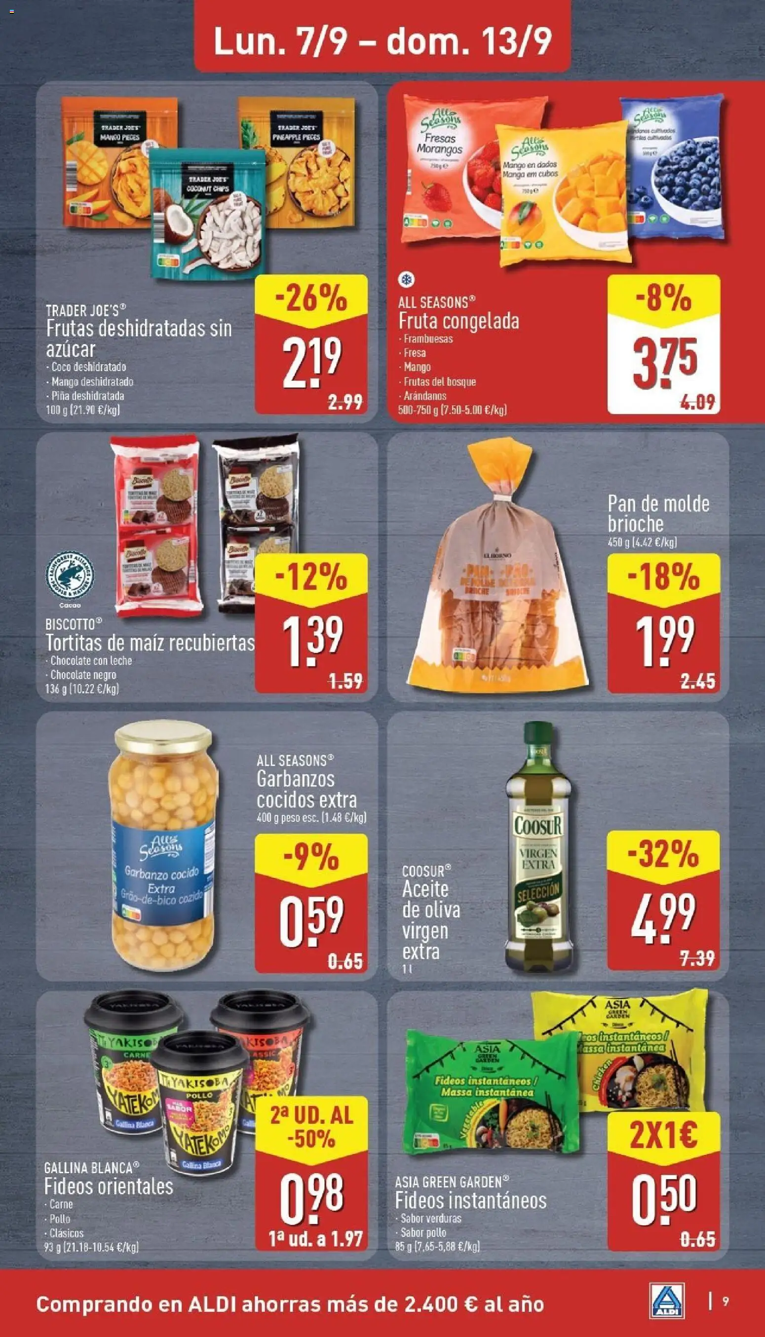 Aldi folleto Canarias │ válido desde el 07/09/2026 | Página: 9