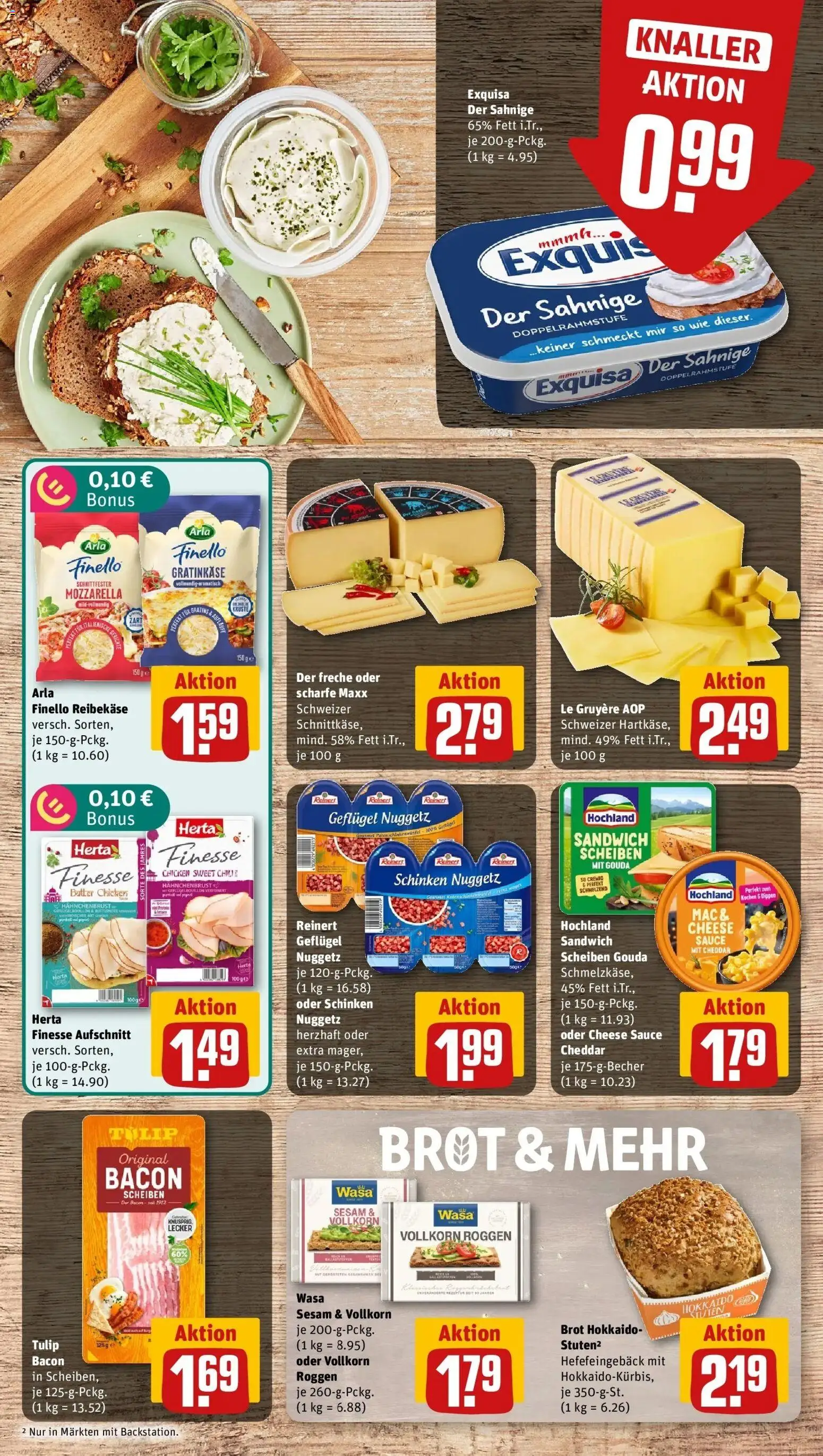 REWE Prospekt ab 26.10.2026 zum Blättern » Angebote | Seite: 11 | Produkte: Gouda, Schinken, Herta finesse, Hahnchenbrust