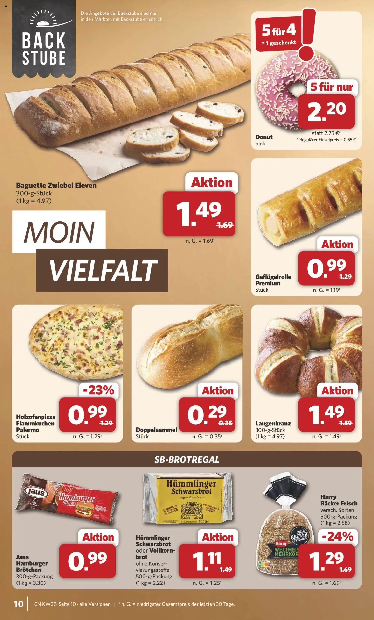 Combi Prospekt – gültig ab 29.06.2026 | Seite: 10 | Produkte: Baguette, Brot