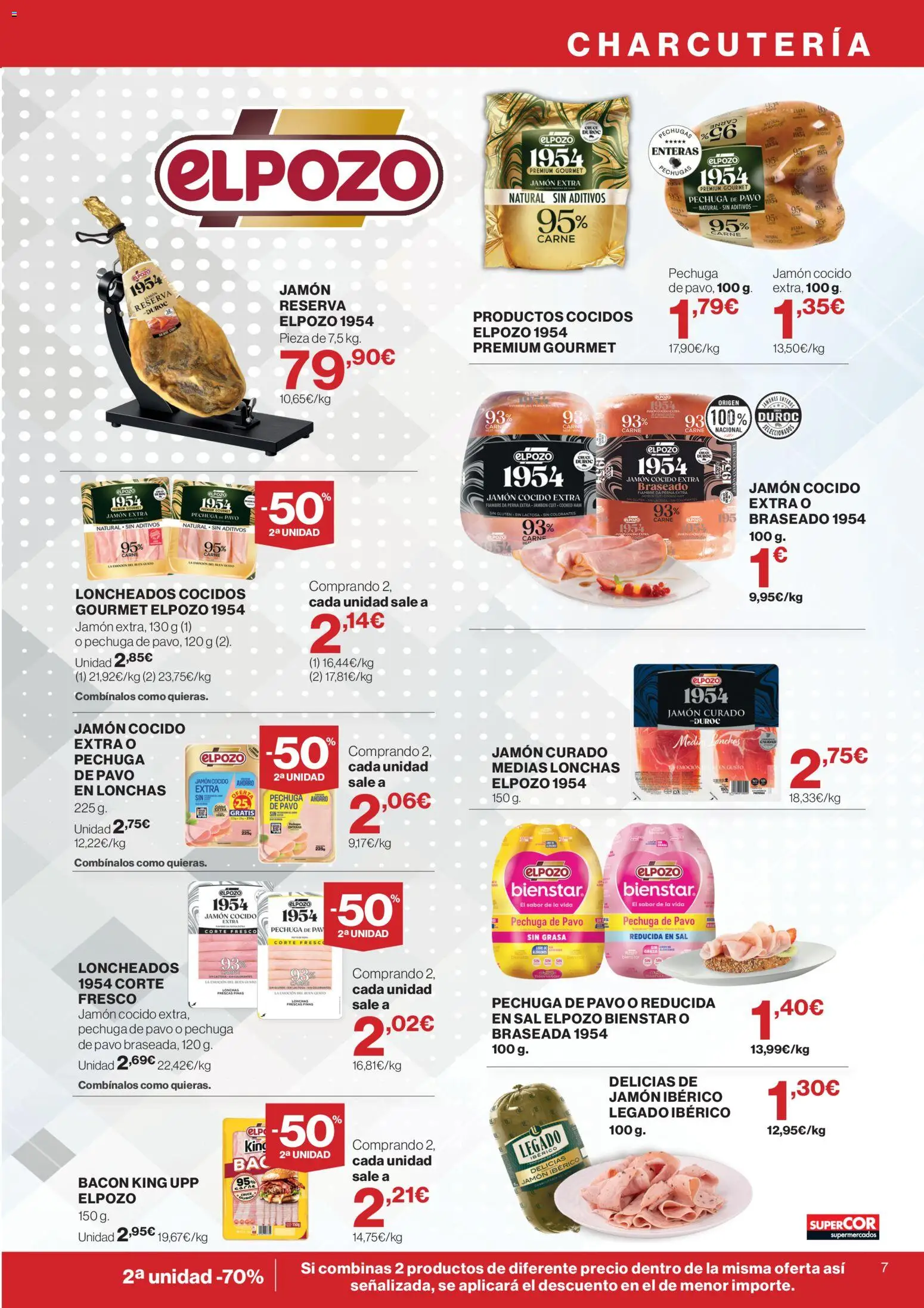 Supercor folleto │ válido desde el 10/09/2026 | Página: 7 | Productos: Jamón ibérico, Sal, Carne, Pavo
