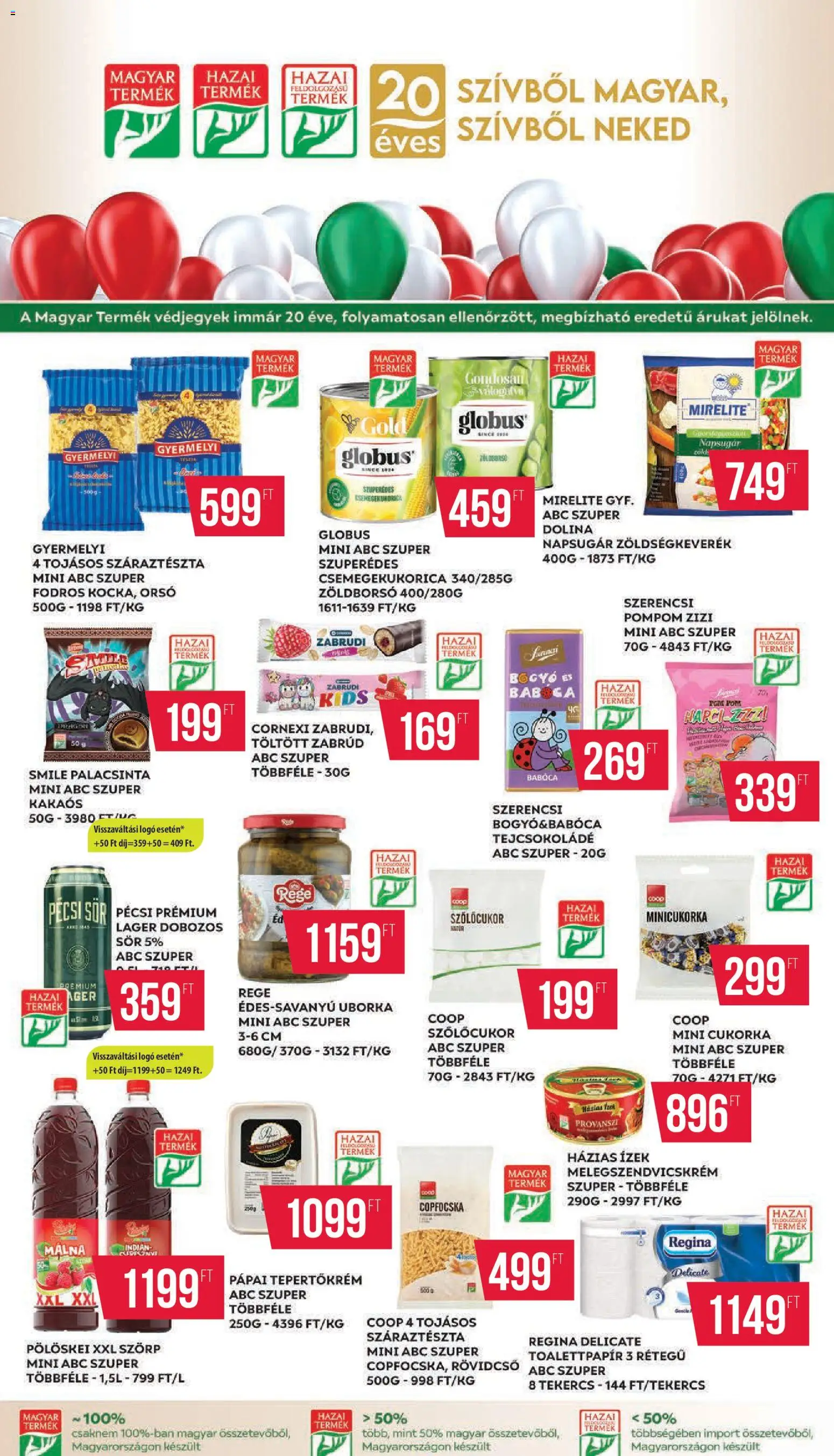 COOP akciós ujság - amely érvényes a következő dátumtól: 14.05.2026 | Oldal: 8