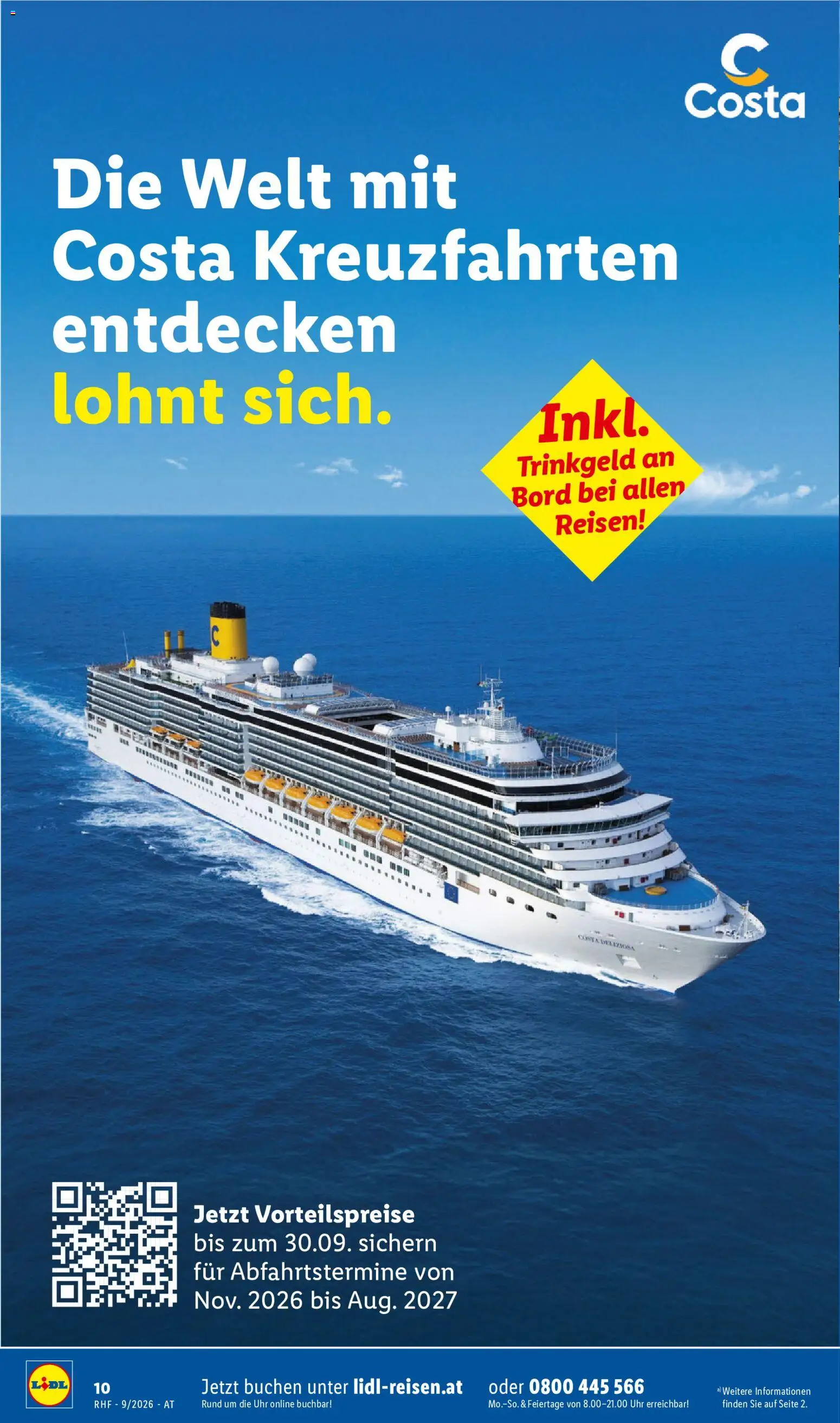 Lidl September Reise - Highlights gültig ab 31.08.2026 | Seite: 10 | Produkte: Uhr