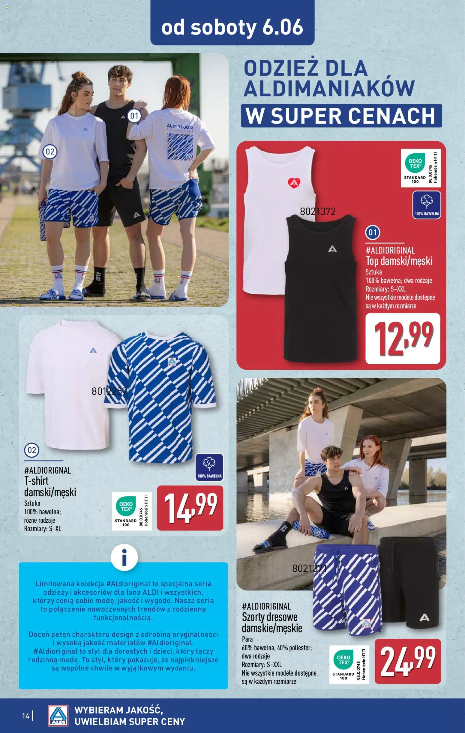 Aldi Polsko leták - Ostatnie sztuki w wybranych sklepach od 03.06.2026 | Strana: 14