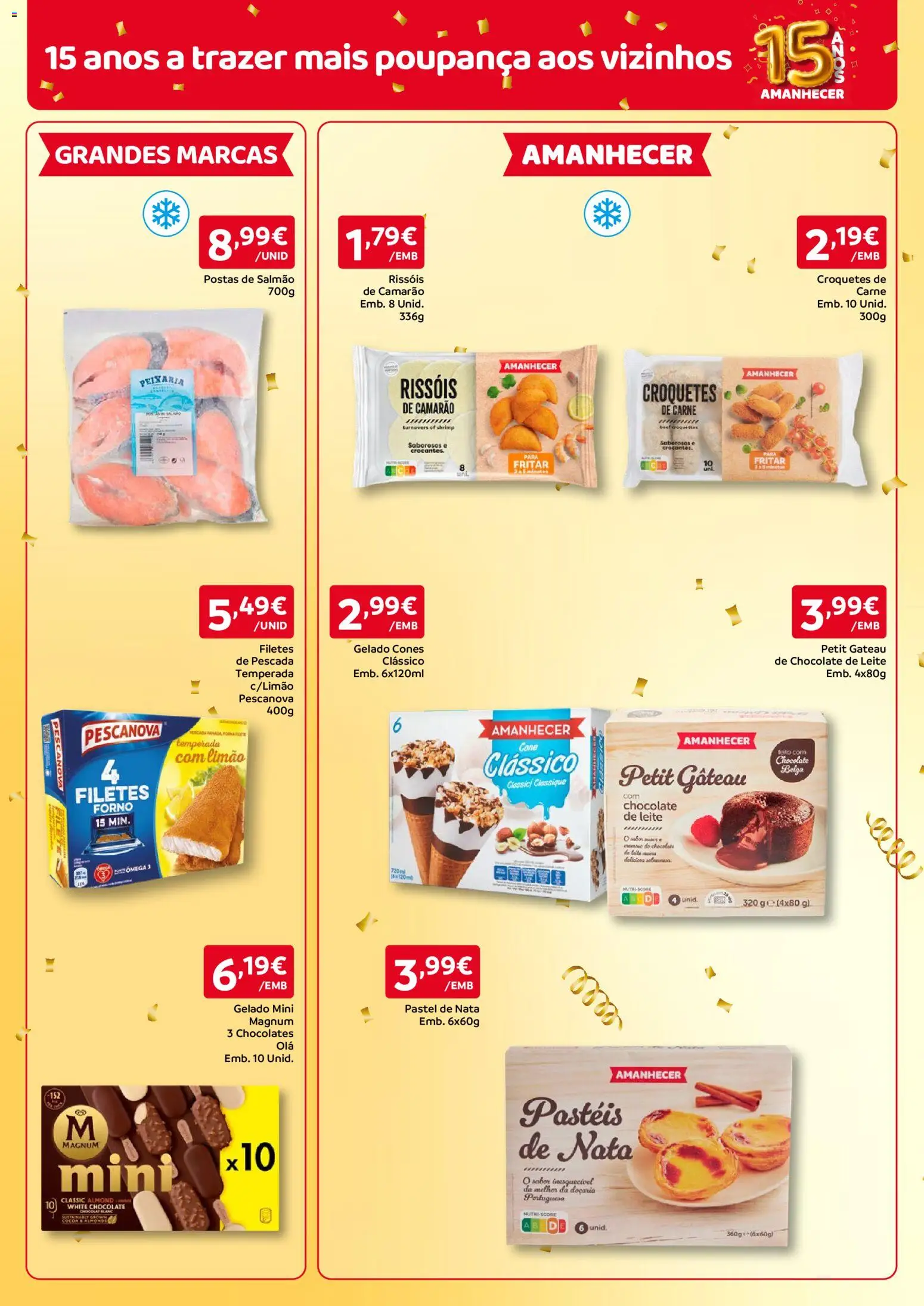 Amanhecer folheto Madeira │ válido de 08/10/2026 | Página: 6 | Produtos: Forno, Pescada, Doçaria, Nata