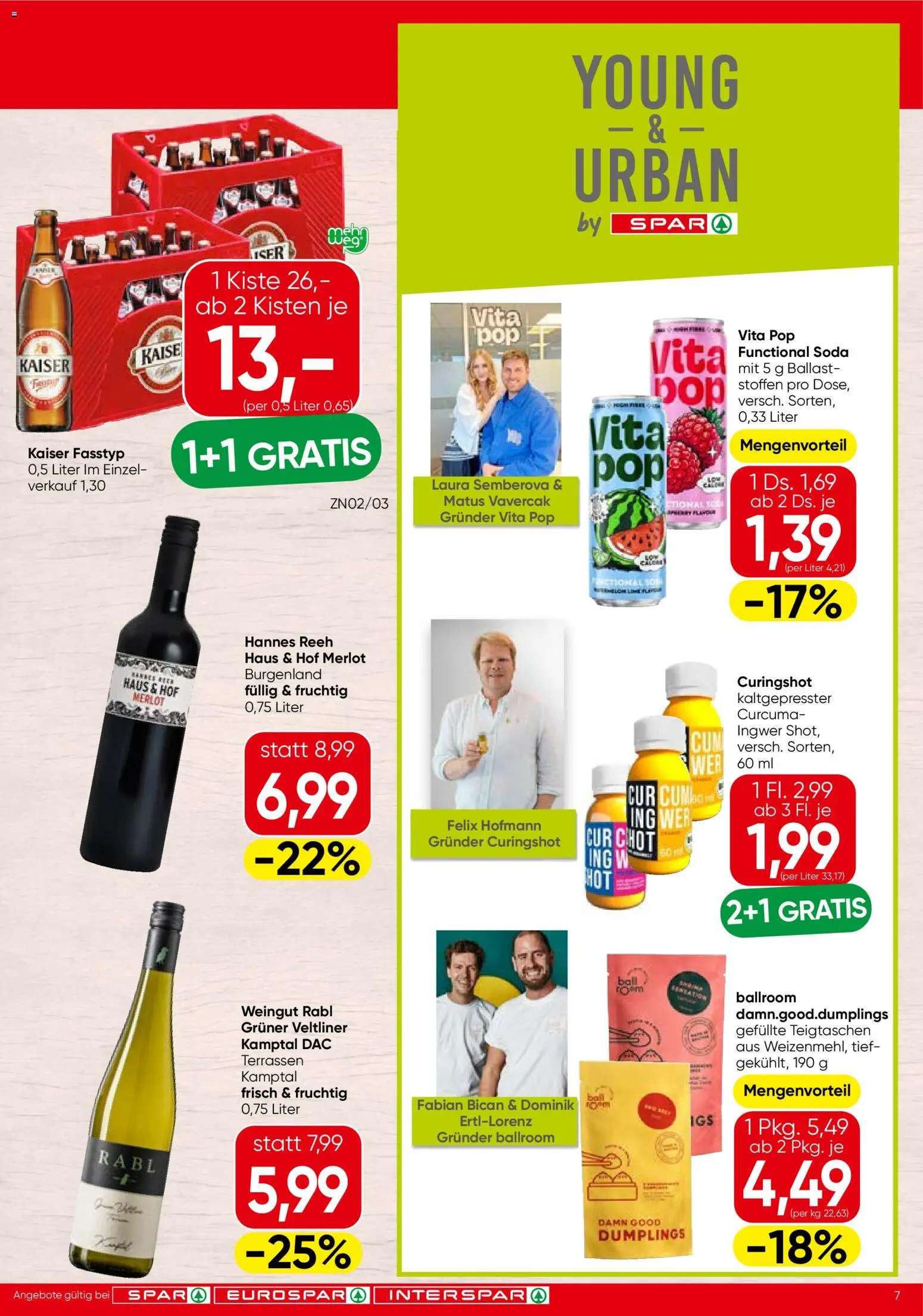 Spar Broschüre gültig ab 01.10.2026 | Seite: 7