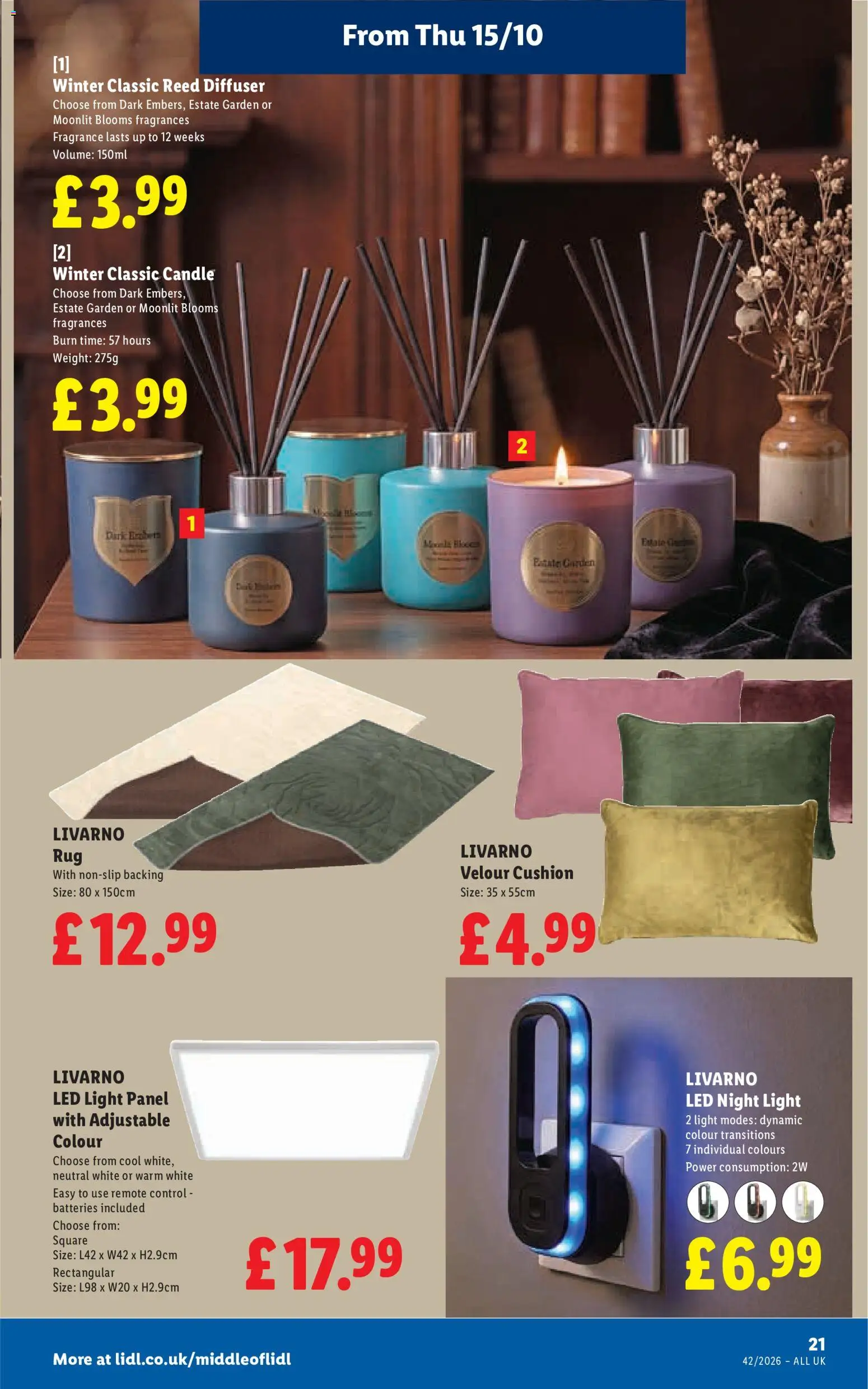 {H1} | Page: 23 | Products: Fragrance, LED light, Weight