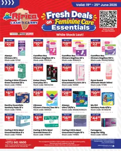 Africa Cash & Carry specials catalogue – valid from 19.06.2026