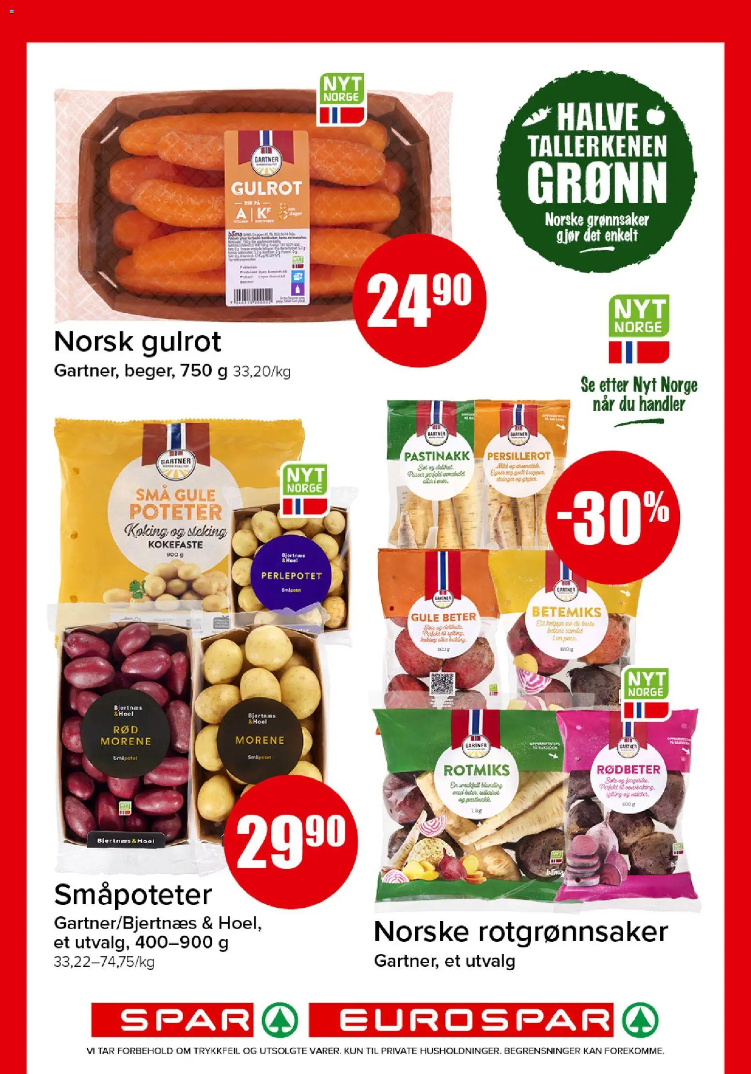 {H1} | Side: 4 | Produkter: Grønnsaker, Rødbeter, Persillerot, 1