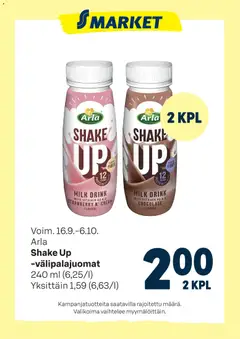 S-market-mainoslehti voimassa 16/09/2026 alkaen
