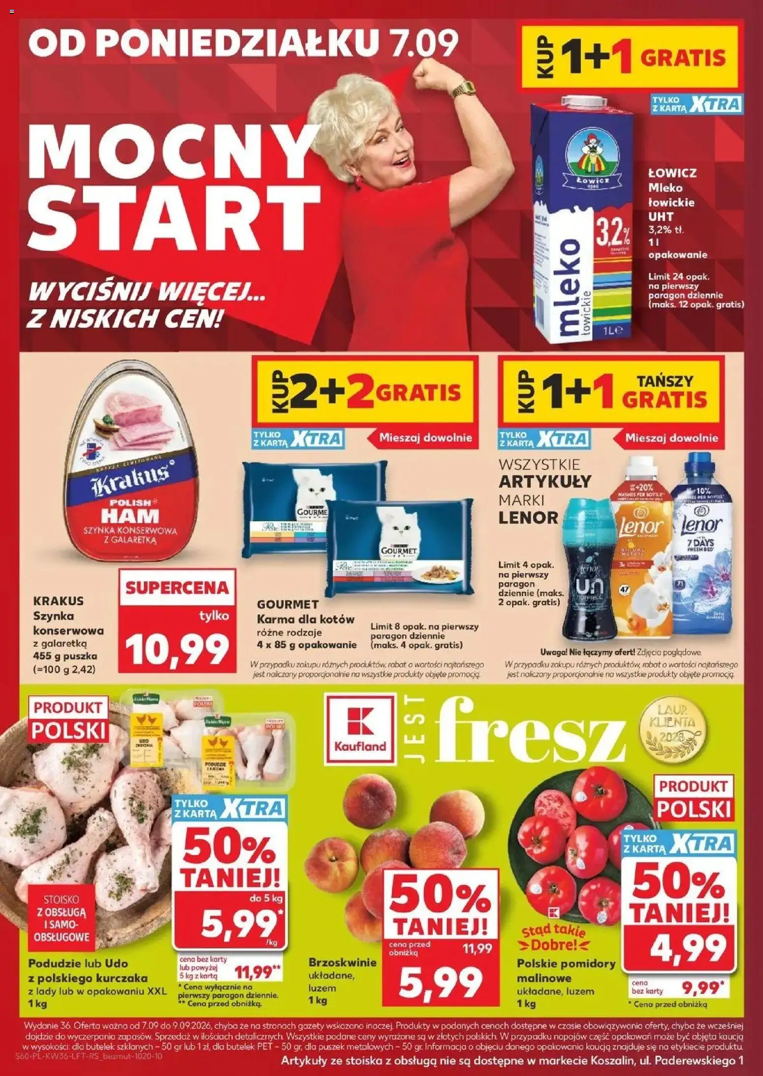 Kaufland gazetka od 03.09.2026 - od jutra PDF | Strona: 60 | Produkty: Karta, Gazety, Pomidory, Brzoskwinie