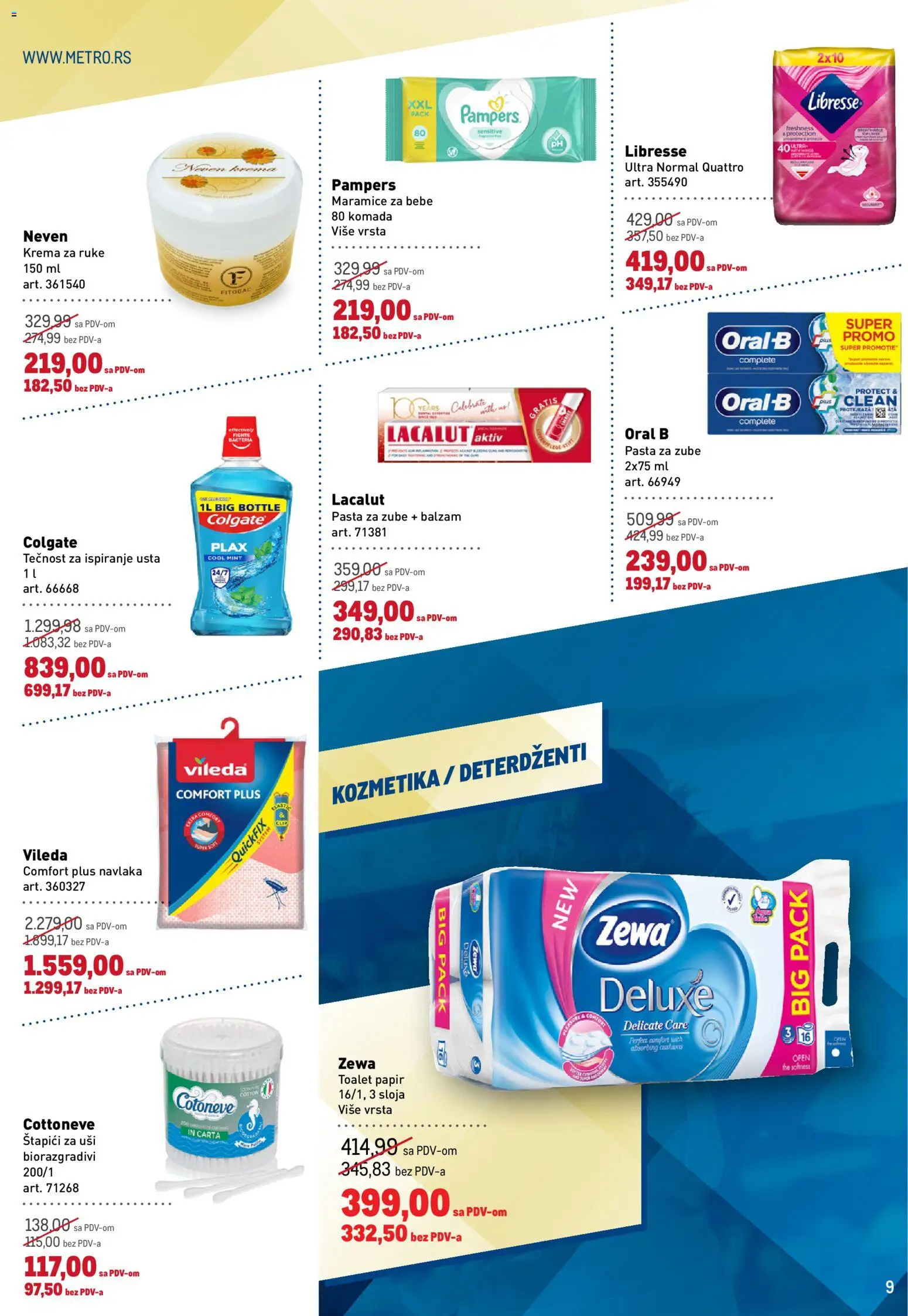 Metro katalog - važi od 01.10.2026 | Strana: 9