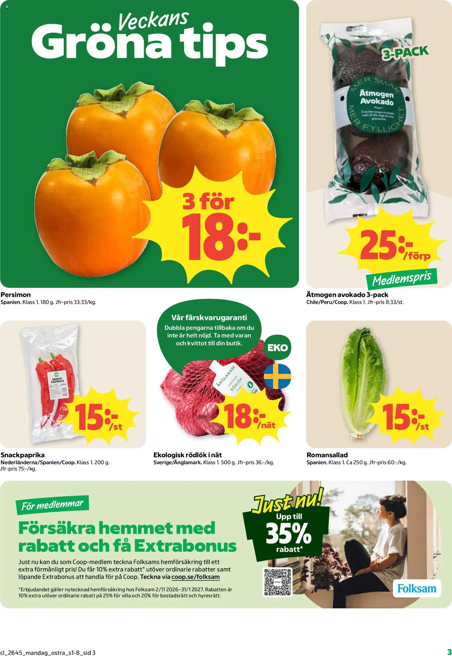 Coop Daglivs reklamblad aktuell från 02/11/2026 | Sida: 3
