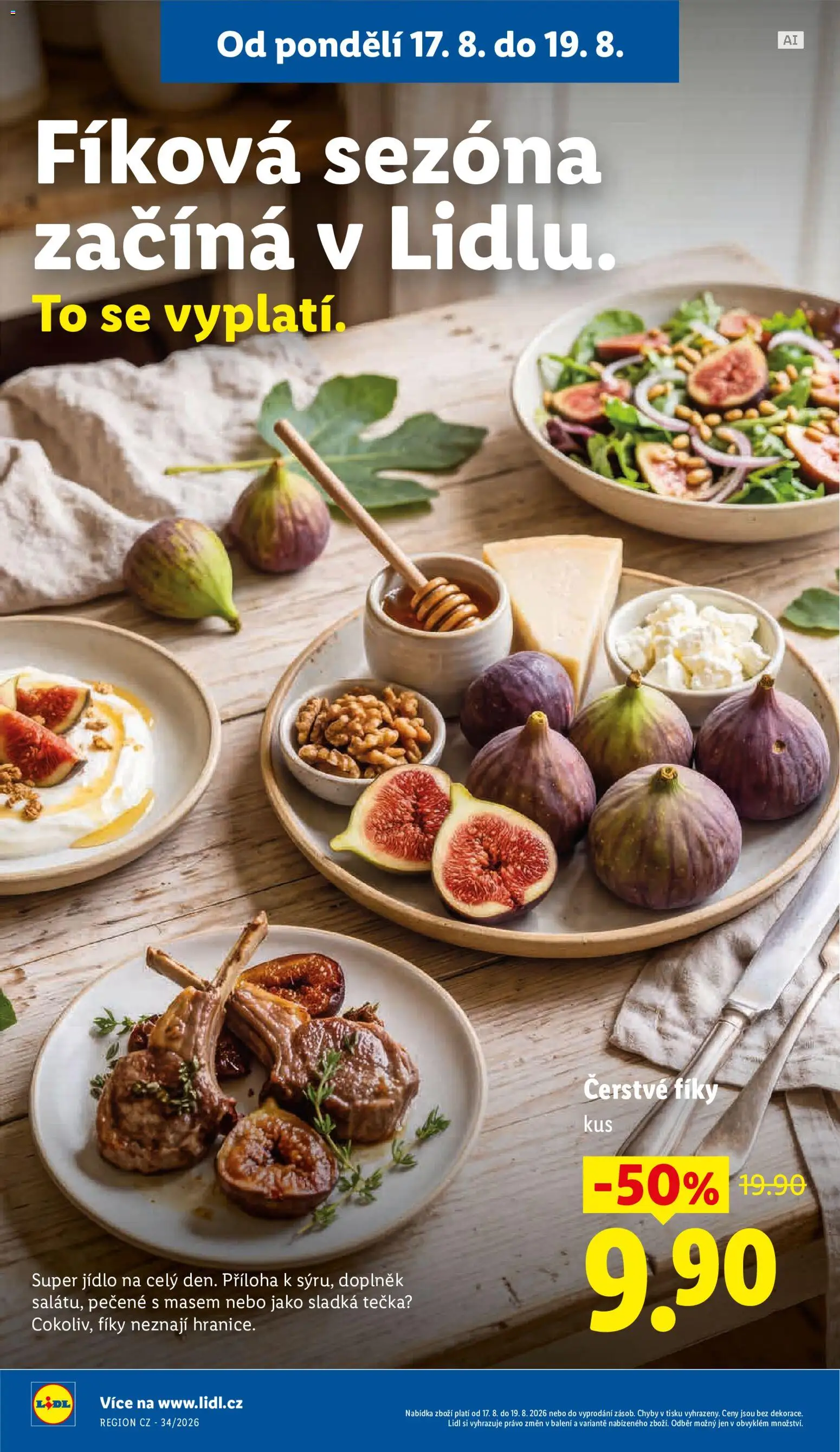 Lidl leták od 17.08.2026 | Strana: 11 | Produkty: Fíky
