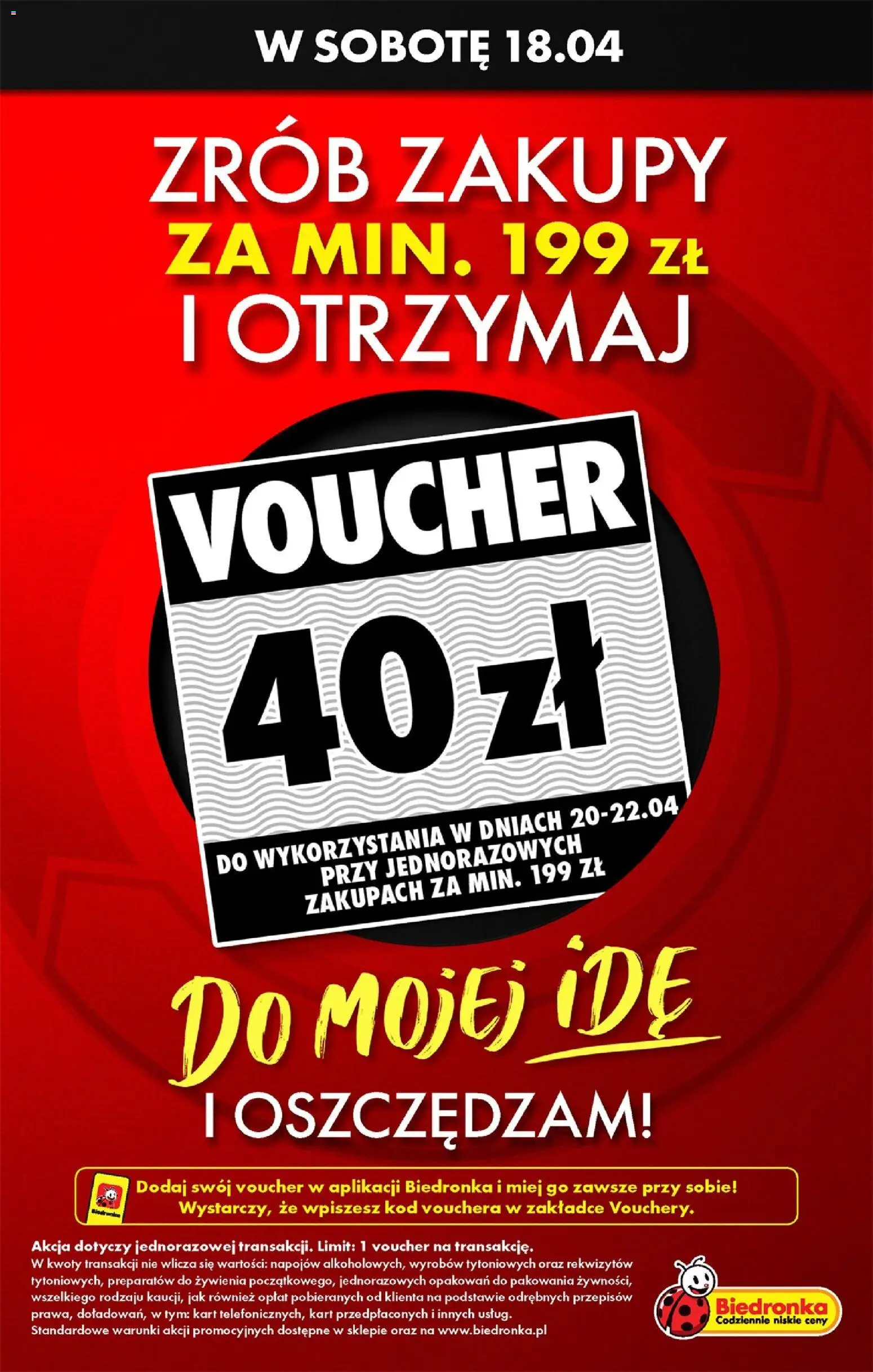 Biedronka Polsko leták - Najtańsza sobota od 18.04.2026 | Strana: 2