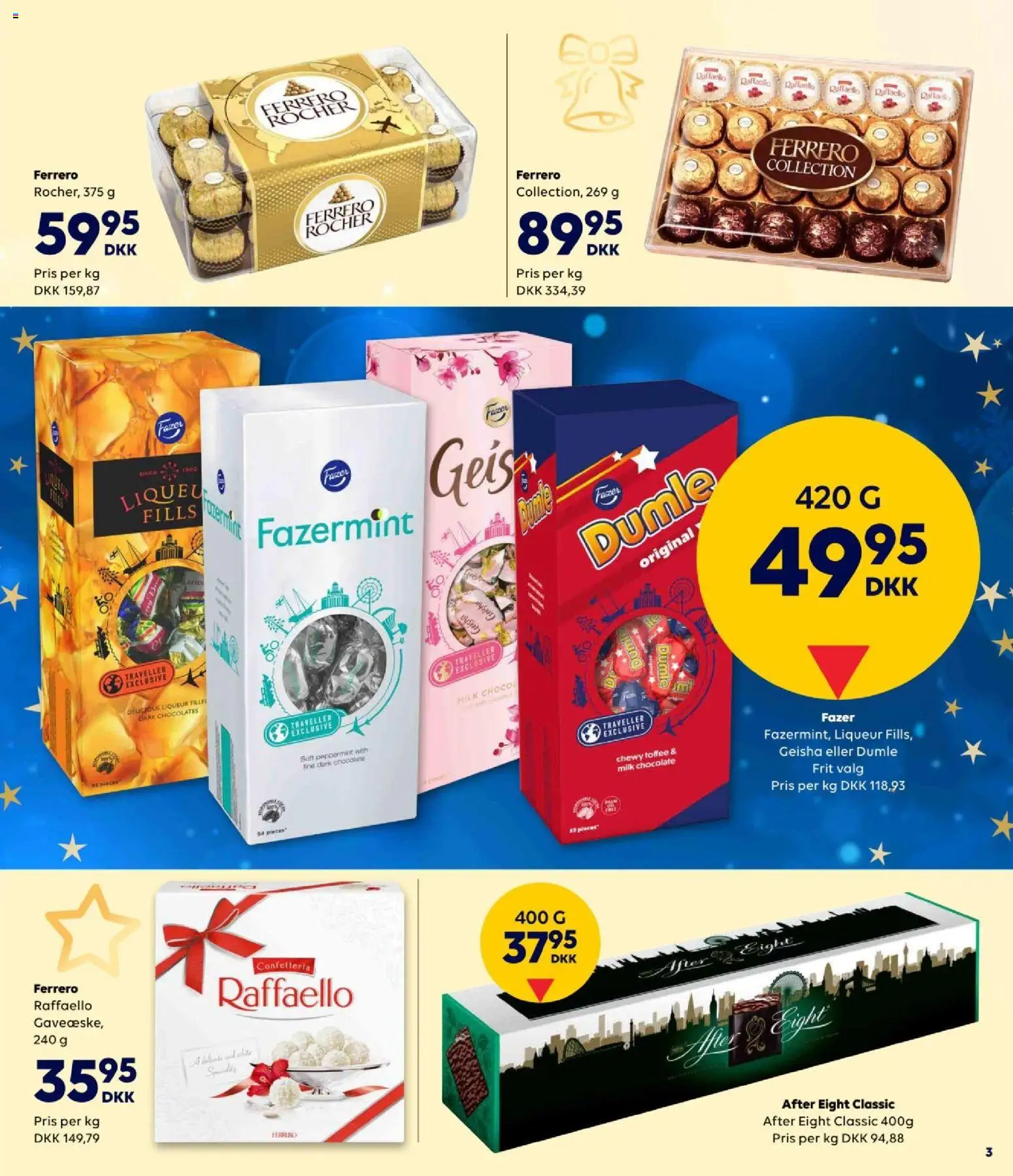 Bordershop tilbudsavis – gyldig fra 04/11/2026 | Side: 3 | Produkter: Raffaello