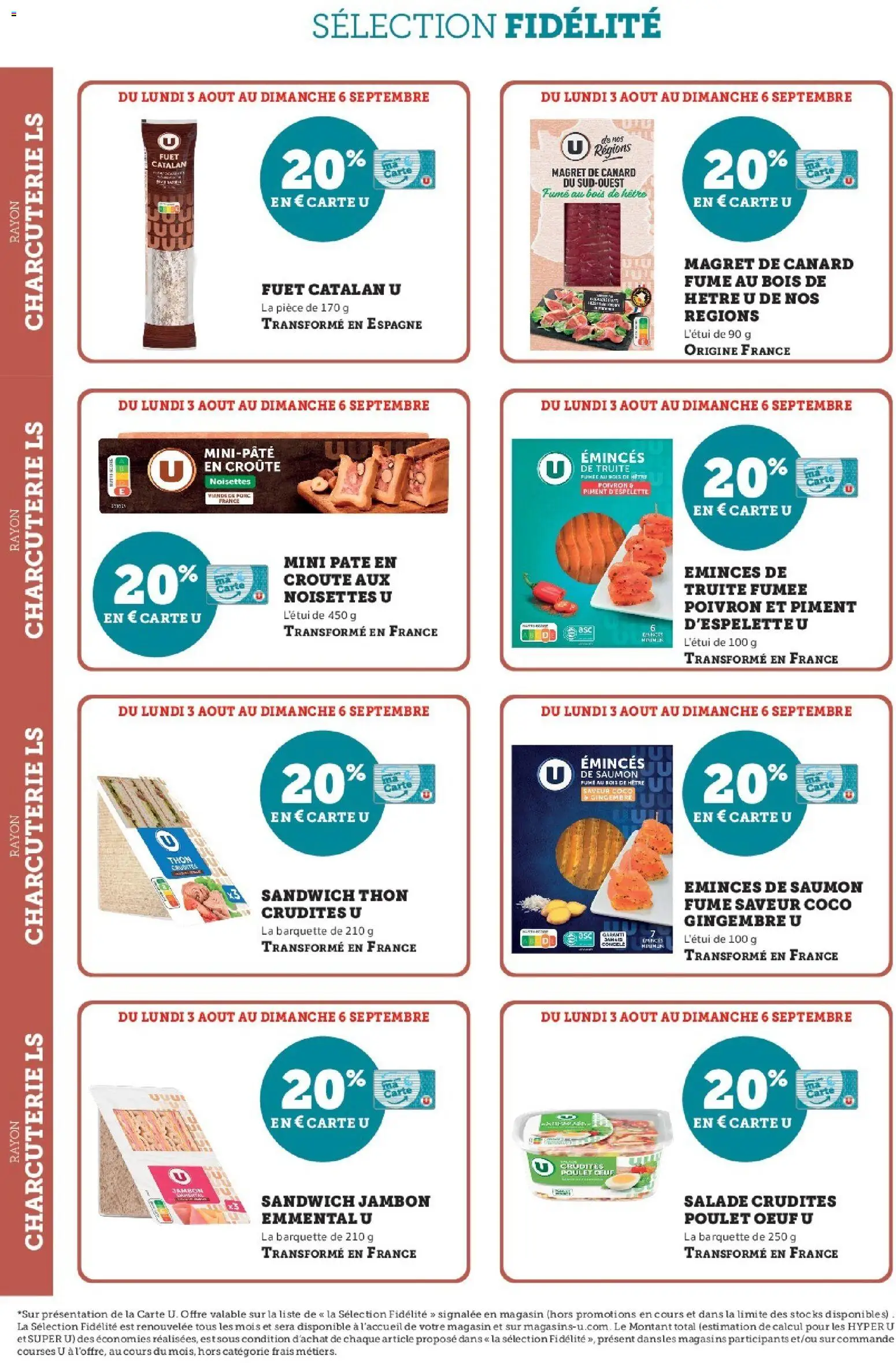 {H1} | Page: 4 | Produits: Salade, Piment d'espelette, Porc, Saumon