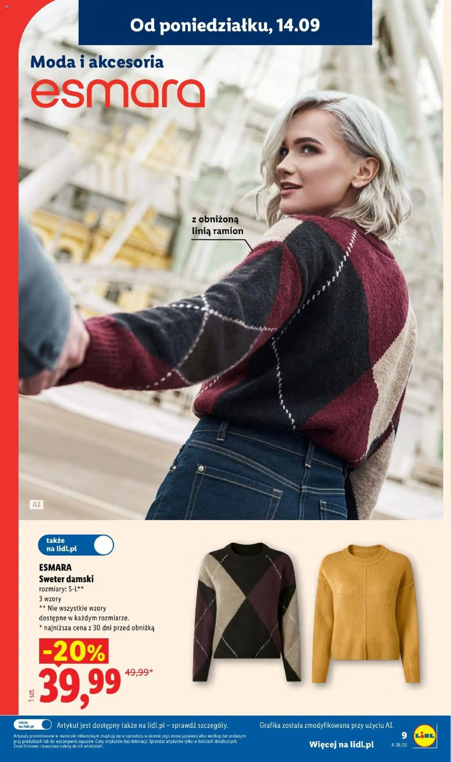 Lidl Katalog od 14.09.2026 | Strona: 13 | Produkty: Sweter