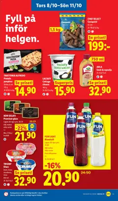 TRATTORIA ALFREDO Protein panpizza Skinka & ost, 170 g - Förhandsvisning av reklamblad från butik Lidl aktuell från 05/10/2026 | Sida: 28
