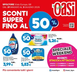 Anteprima del volantino Oasi volantino Spoltore valido a partire dal 20.05.2026