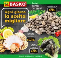 Anteprima del volantino Basko volantino Sapori del mare valido a partire dal 26.05.2026
