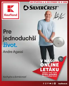 Kaufland SK Nonfood akciós újság - amely érvényes a következő dátumtól: 2026.08.06.