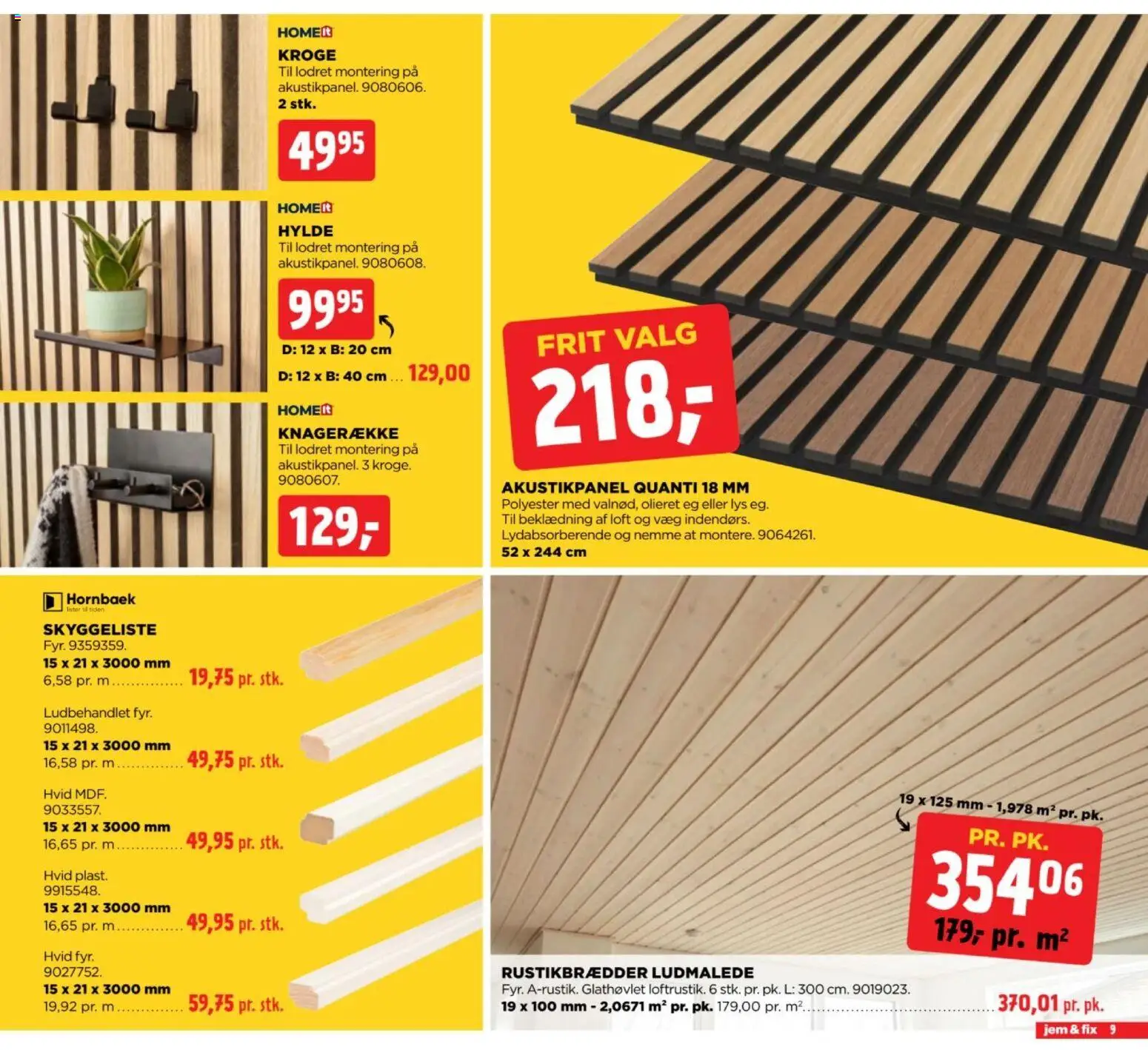 Jem & fix tilbudsavis – gyldig fra 18/10/2026 | Side: 9 | Produkter: Hylde