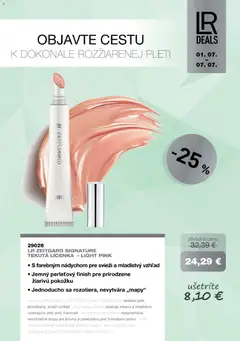LR leták platný od 01.07.2026 | Strana: 22 | Produkty: Kolagén, Lícenka, Voda