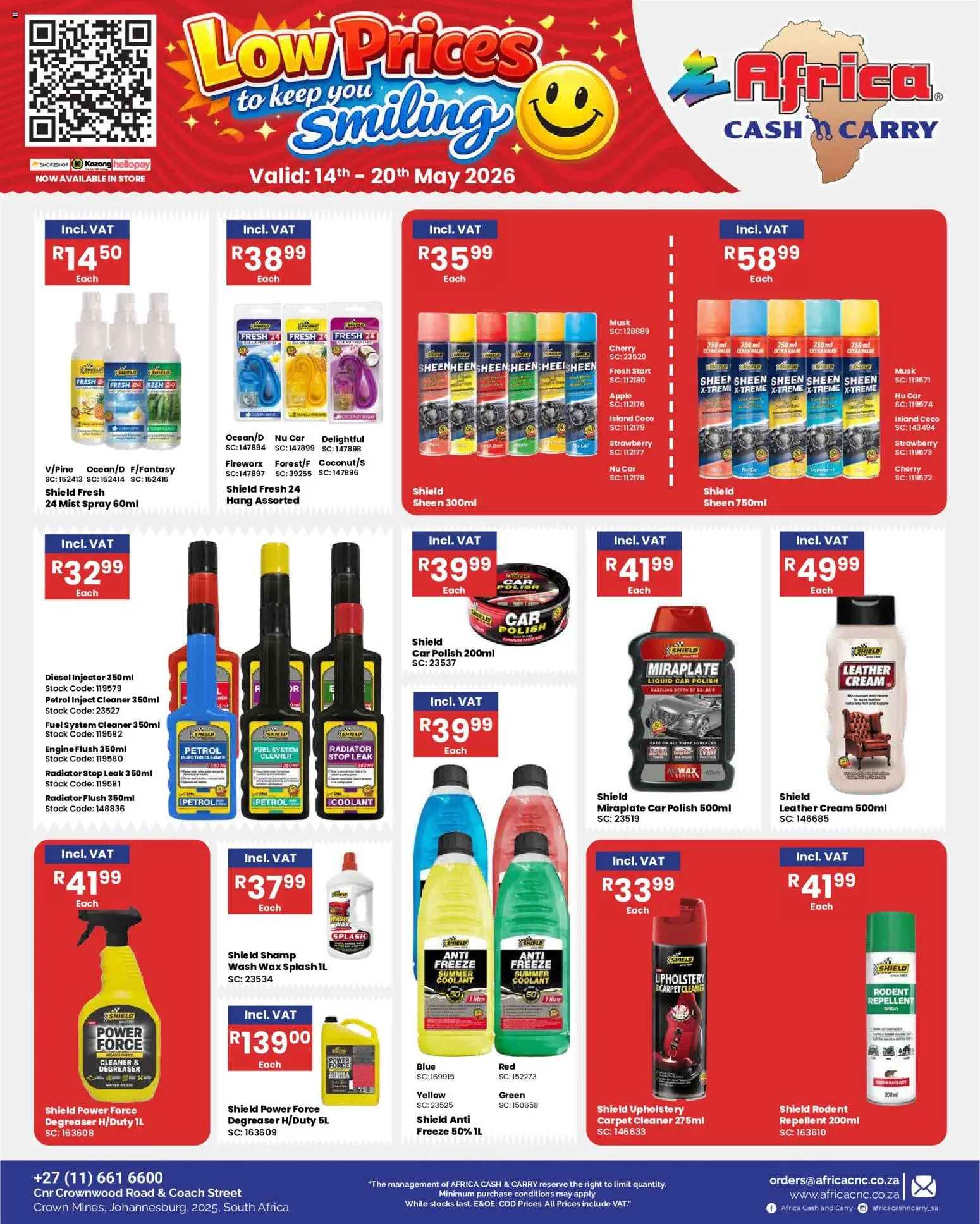 New Africa Cash & Carry catalogue – valid from 14.05.2026 | Page: 34