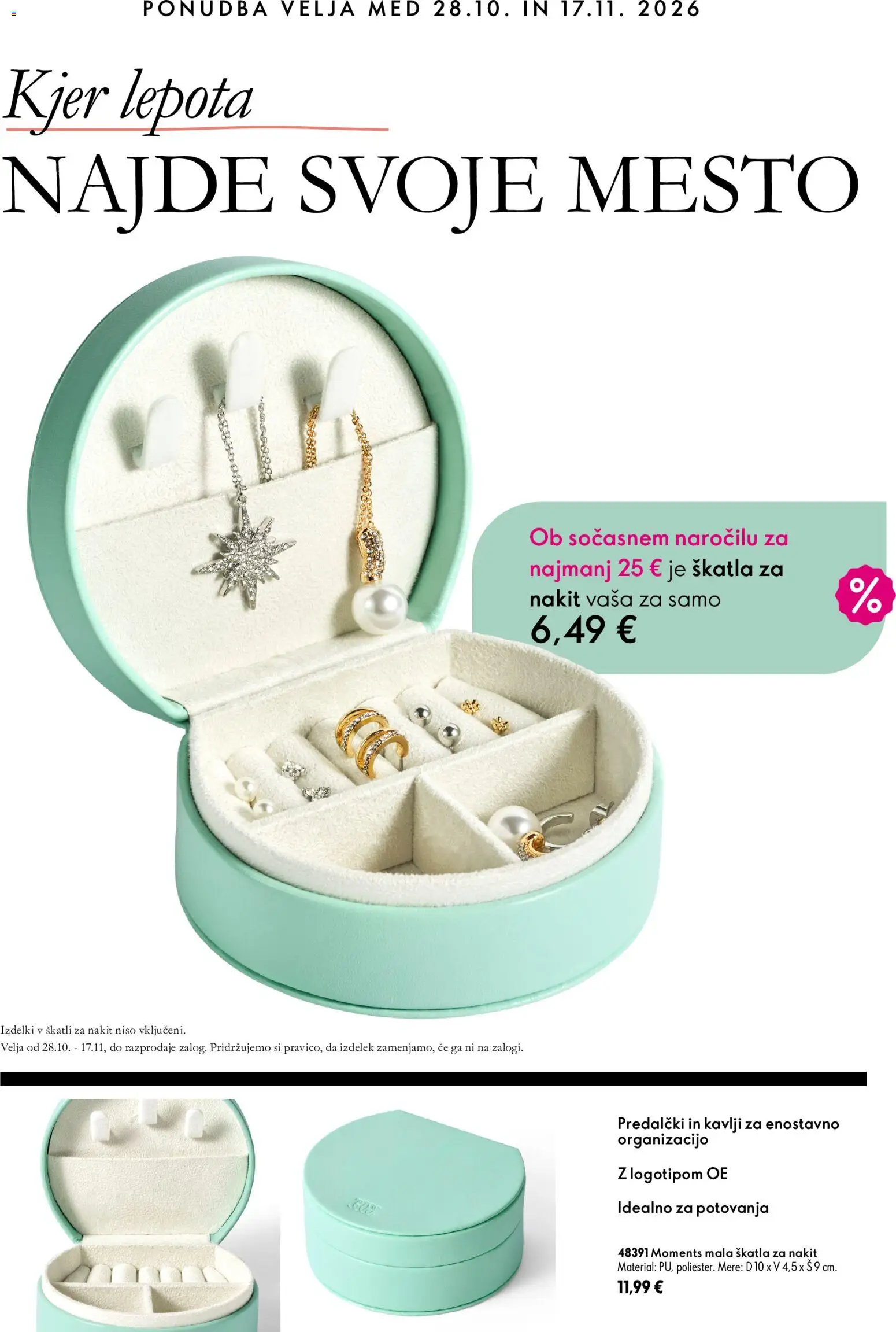 Novi Oriflame katalog ponudbe – veljaven od 28.10.2026 | Stran: 7 | Izdelki: Med, Skatla