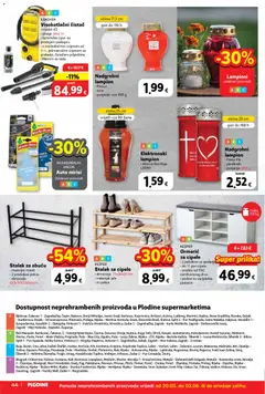 Plodine Katalog - Pregled kataloga iz trgovine Plodine, vrijedi od 20.05.2026 | Stranica: 46