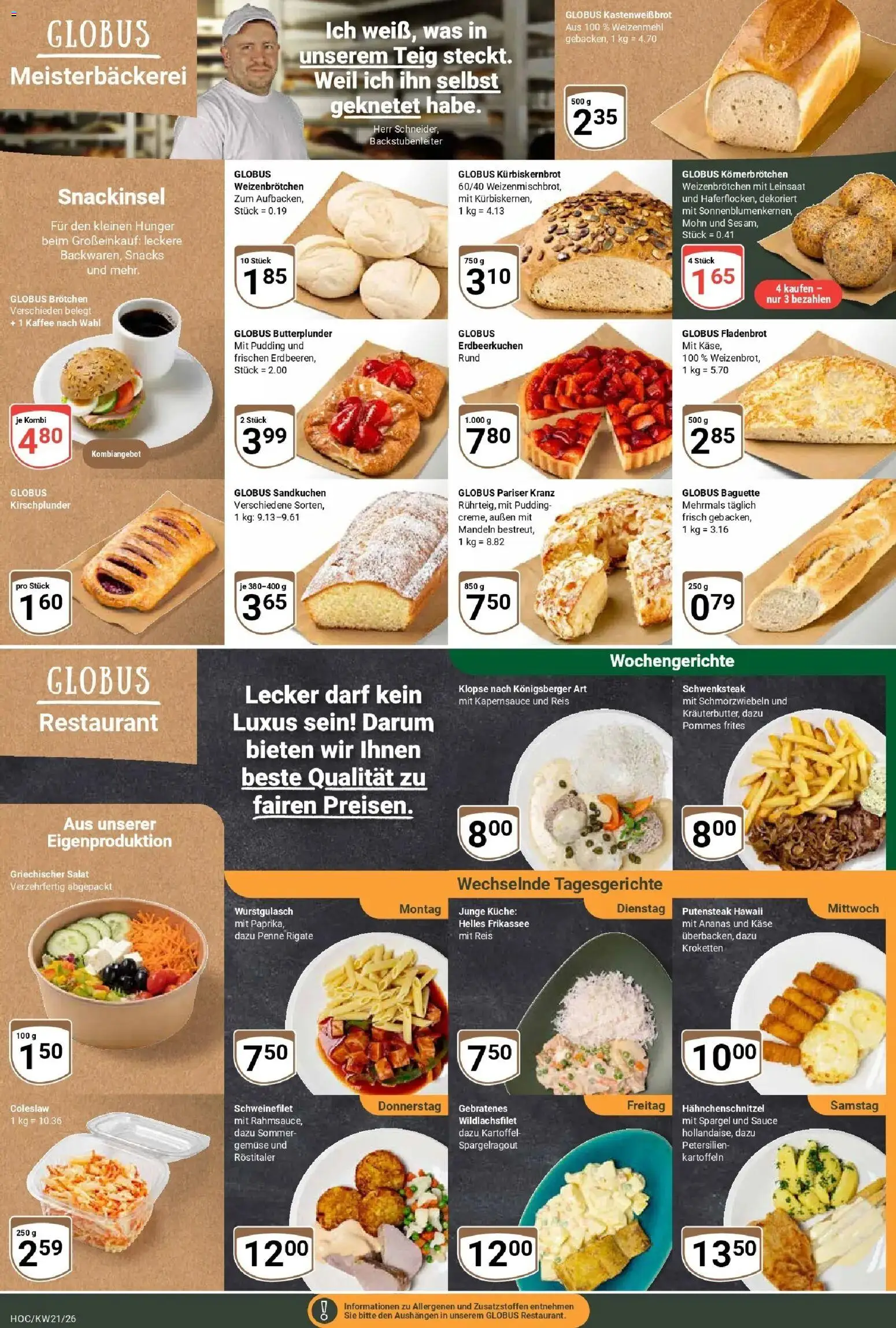 Globus Prospekt Hockenheim – gültig ab 17.05.2026 | Seite: 7 | Produkte: Ananas, Mandeln, Spargel, Gemüse