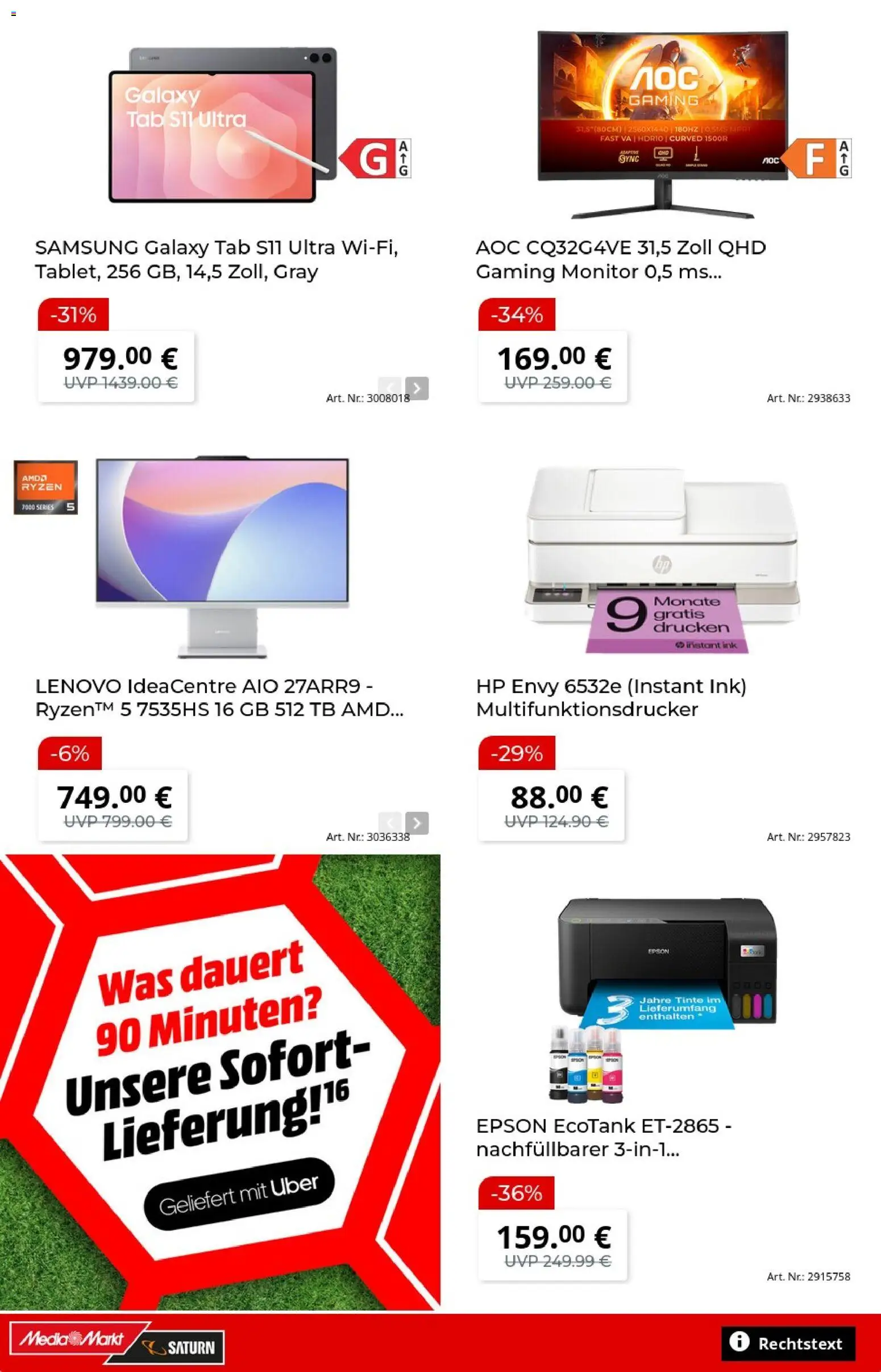 Media Markt Prospekt 	 – gültig ab 15.05.2026 | Seite: 8 | Produkte: Lenovo, HP, Epson, Samsung