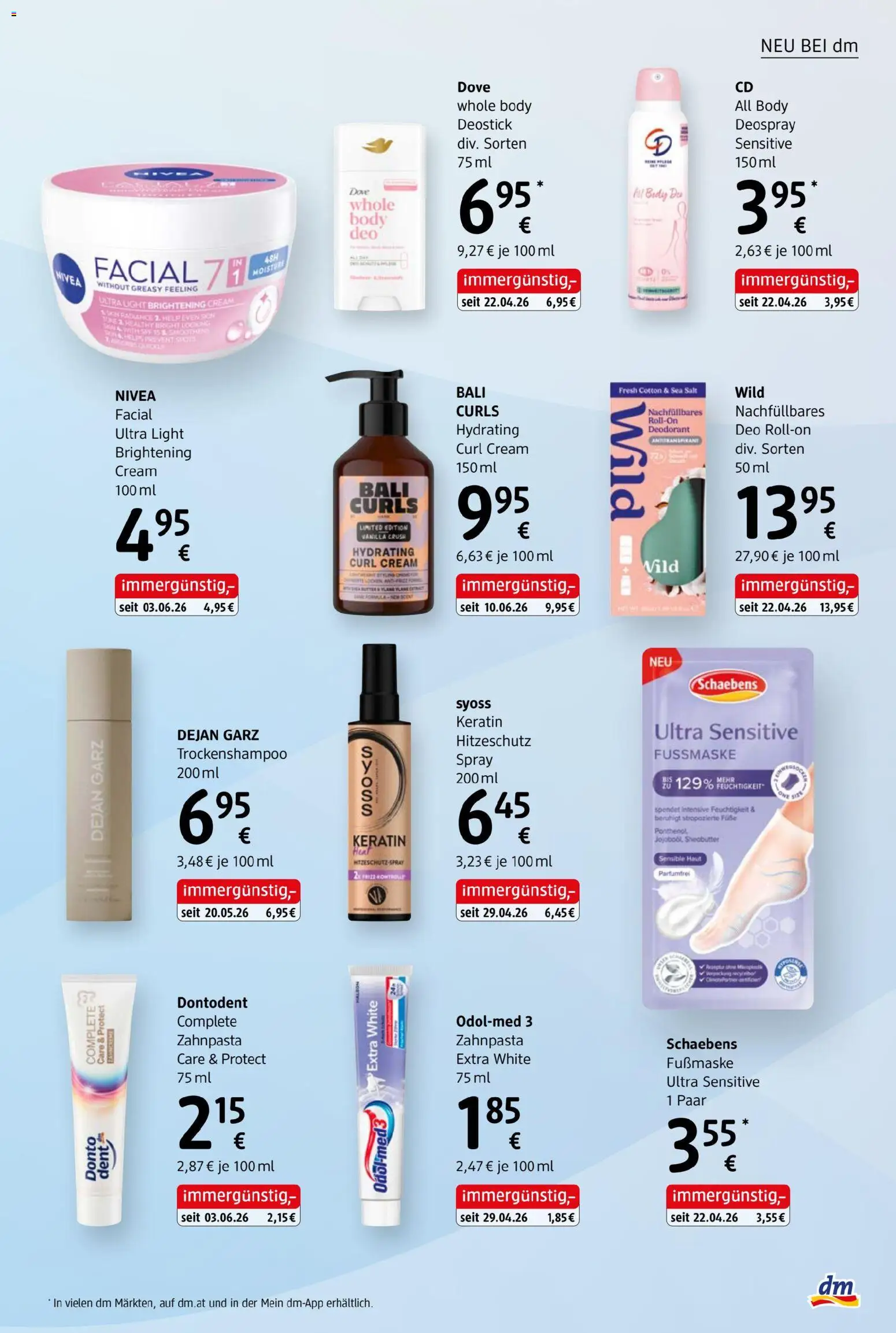 dm drogerie markt Journal Juli 2026 von 09.07.2026 - Aktuelle Angebote | Seite: 17 | Produkte: Deodorant, Zahnpasta