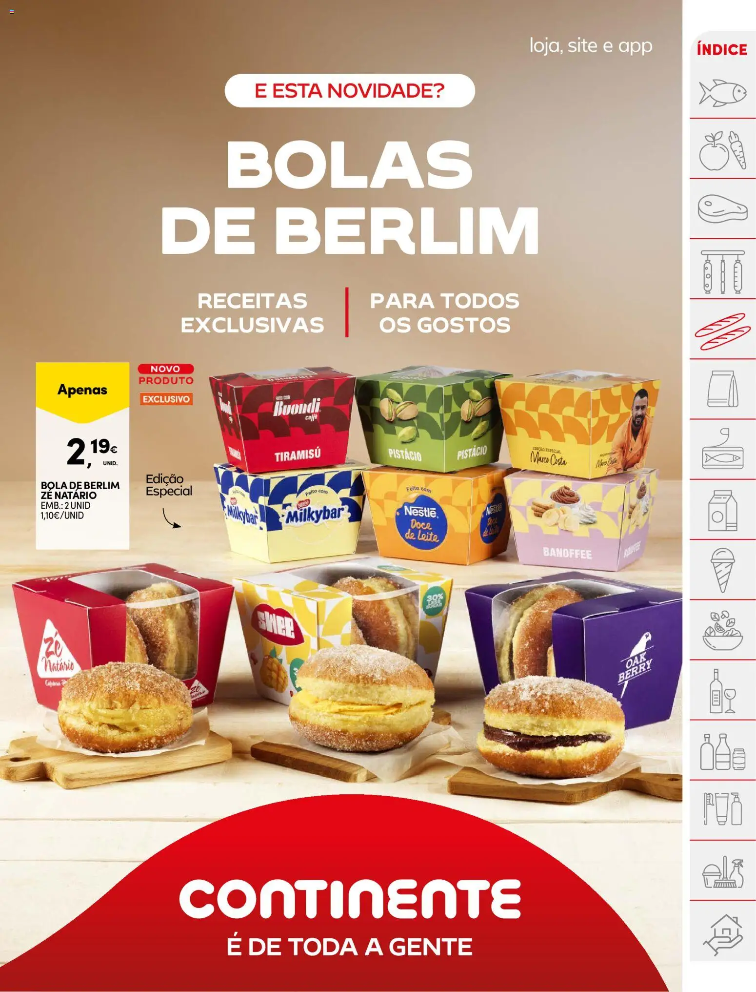 Continente folheto │ válido de 16.06.2026 | Página: 17 | Produtos: Doce de leite, Leite, Nestlé