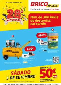 Pré-visualização BricoMarché - Aniversário válido de 05/09/2026