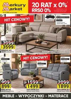Pogląd oferty "Merkury Market gazetka - Meble" - ważna od 01.11.2026