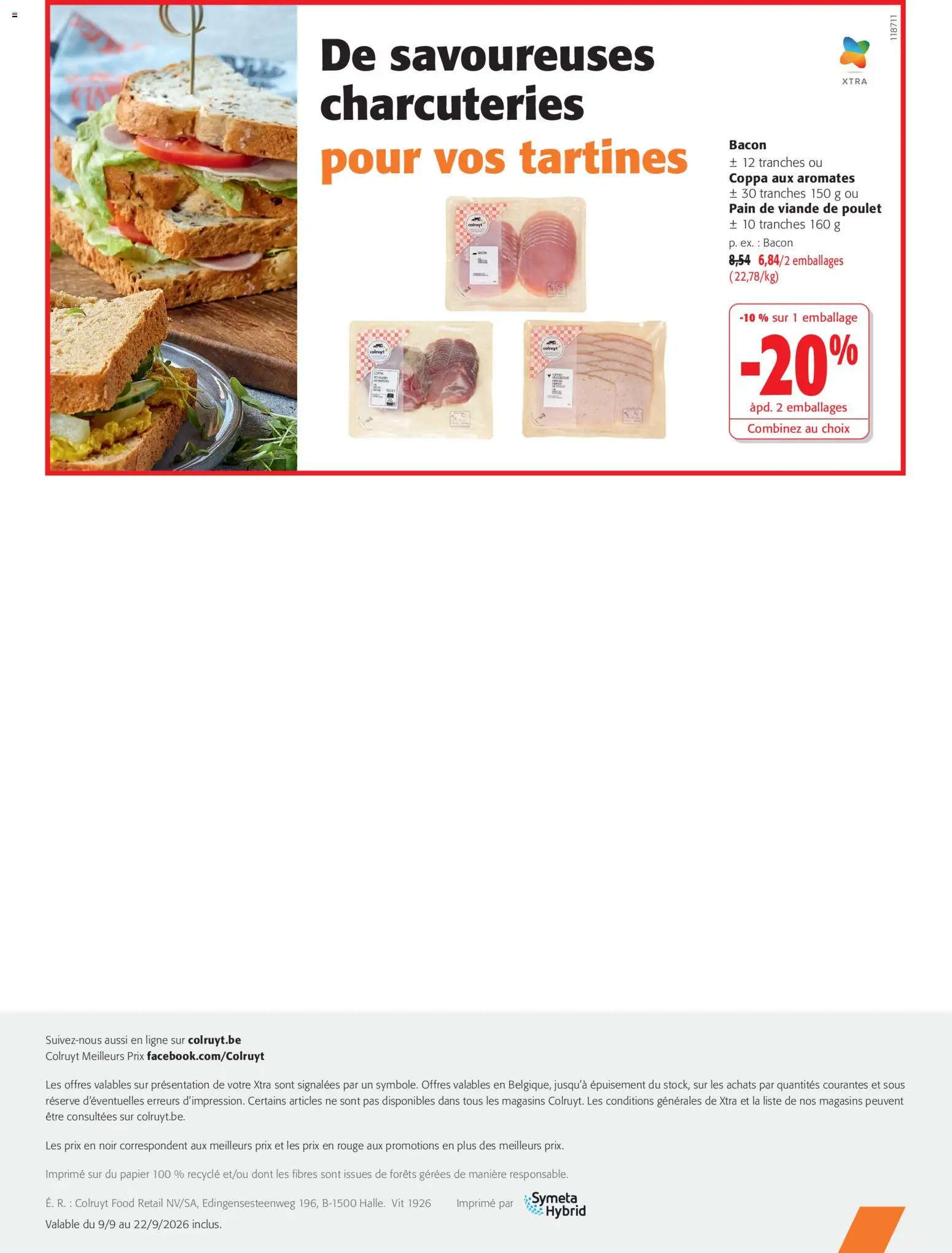 {H1} | Pagina: 22 | Producten: Bacon, NOS, La, Papier