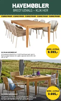 XL-BYG - Tilbudsavis gyldig fra 08.05.2026 | Side: 18 | Produkter: Bord, Stol, Havemøbler