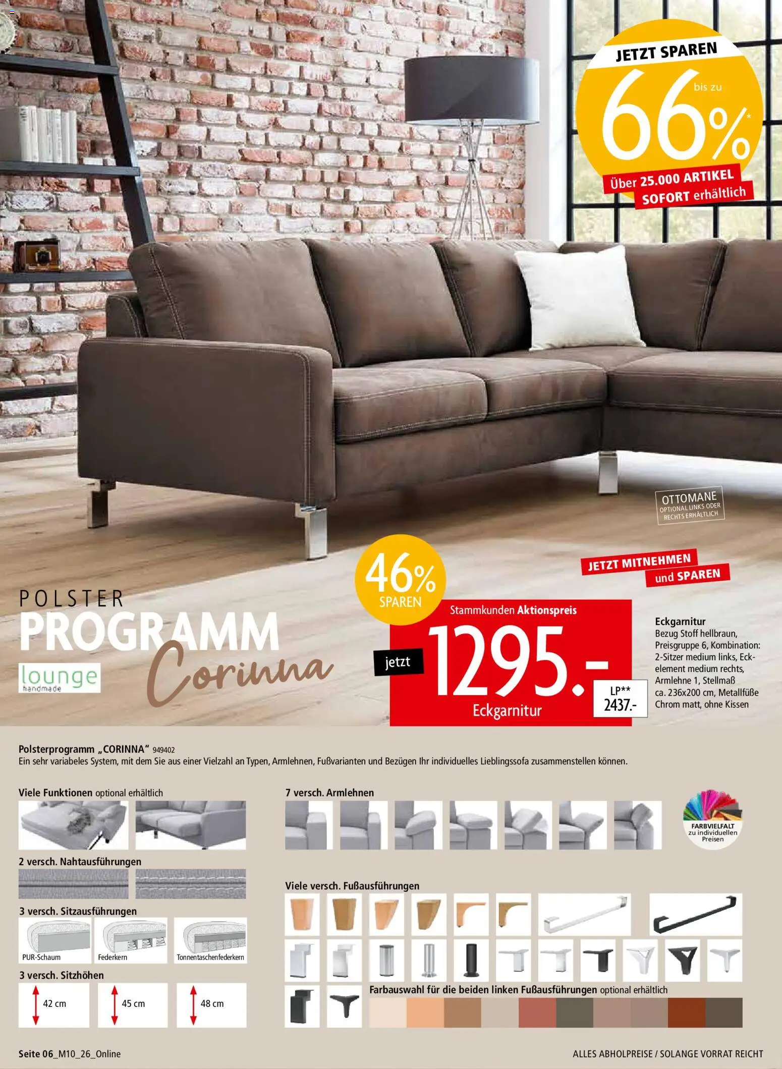 Zurbrüggen Mitnahme Möbel – gültig ab 08.08.2026 | Seite: 6 | Produkte: Kissen