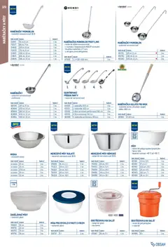 Náhled letáku Makro leták - Gastro vybavení a zařízení od 01.02.2026 | Strana: 120 | Produkty: Příbor, Naběračka, Salát, Miska