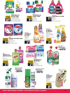 Tommy Katalog - Pregled kataloga iz trgovine Tommy, vrijedi od 10.09.2026 | Stranica: 29 | Proizvodi: Omekšivač, Ajax, Kapsule za pranje rublja, Ariel