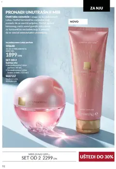 AVON brosura September 2026 - pregled AVON kataloga - važi od 01.09.2026 | Strana: 92 | Proizvode: Miris, Parfem, Lotus, Dunje